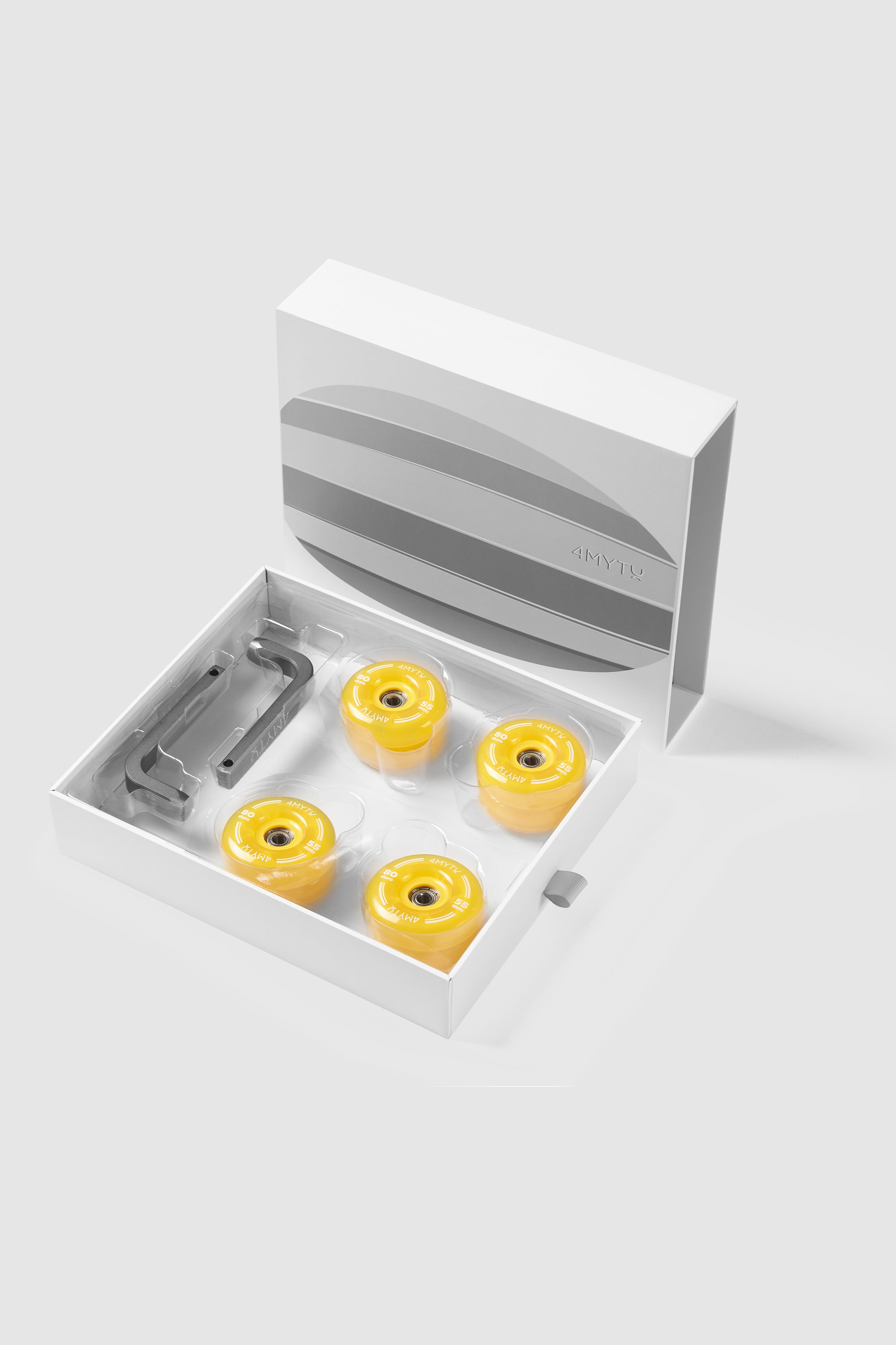 Palette Wheels in HoneyYellow