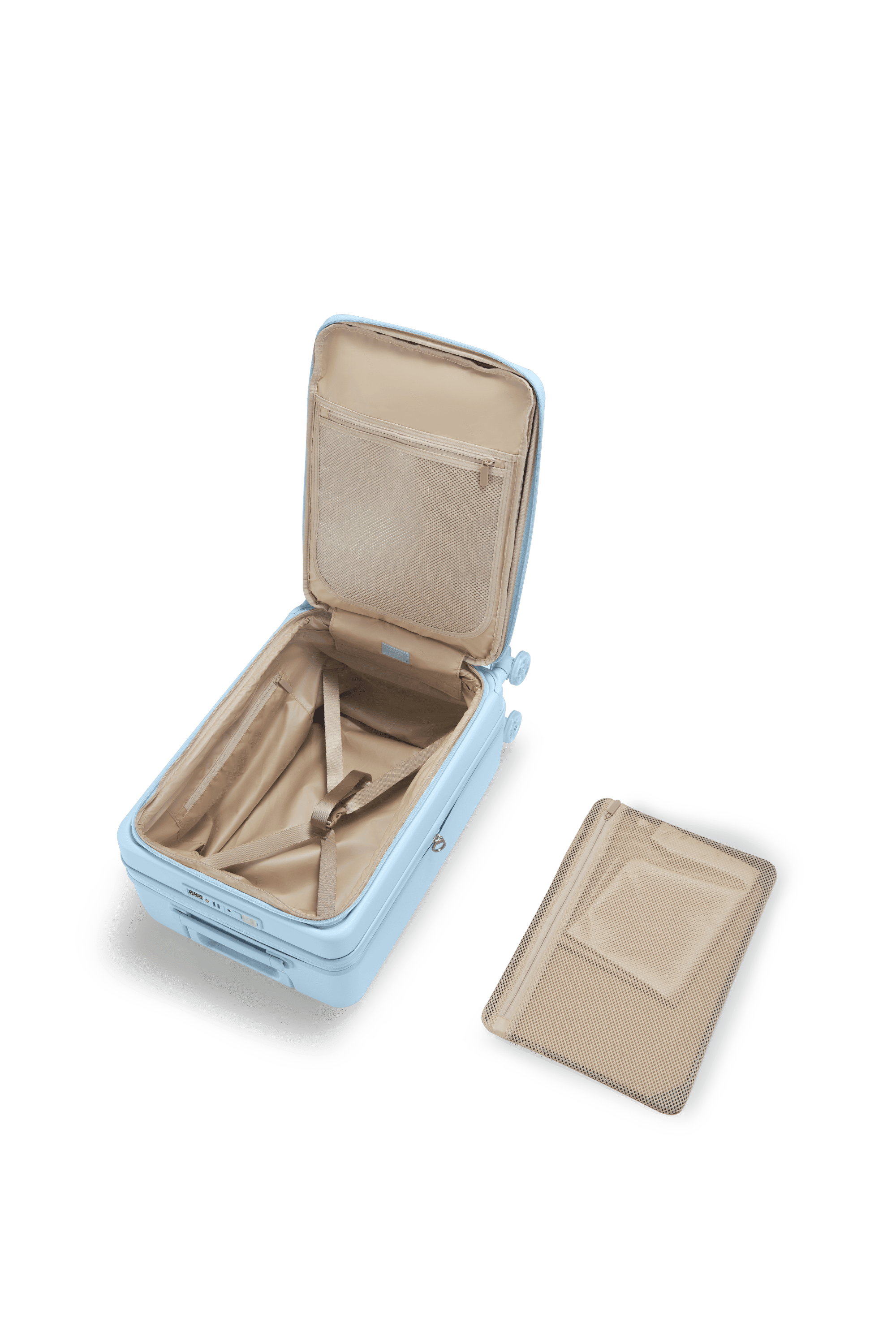 Der Domestic Tank Carry-On in zartem Blau
