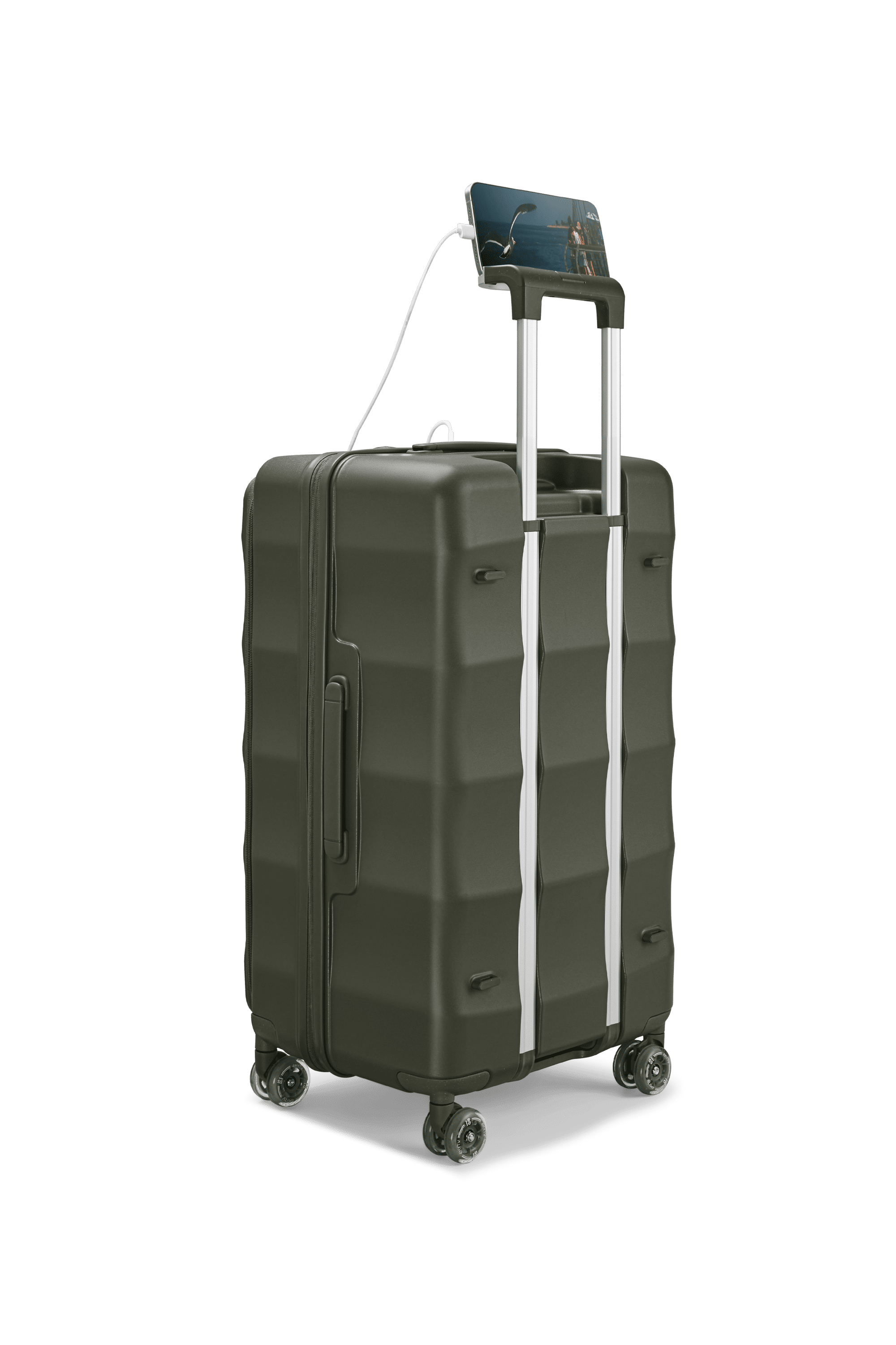 Tank Suitcases in Aspen Green