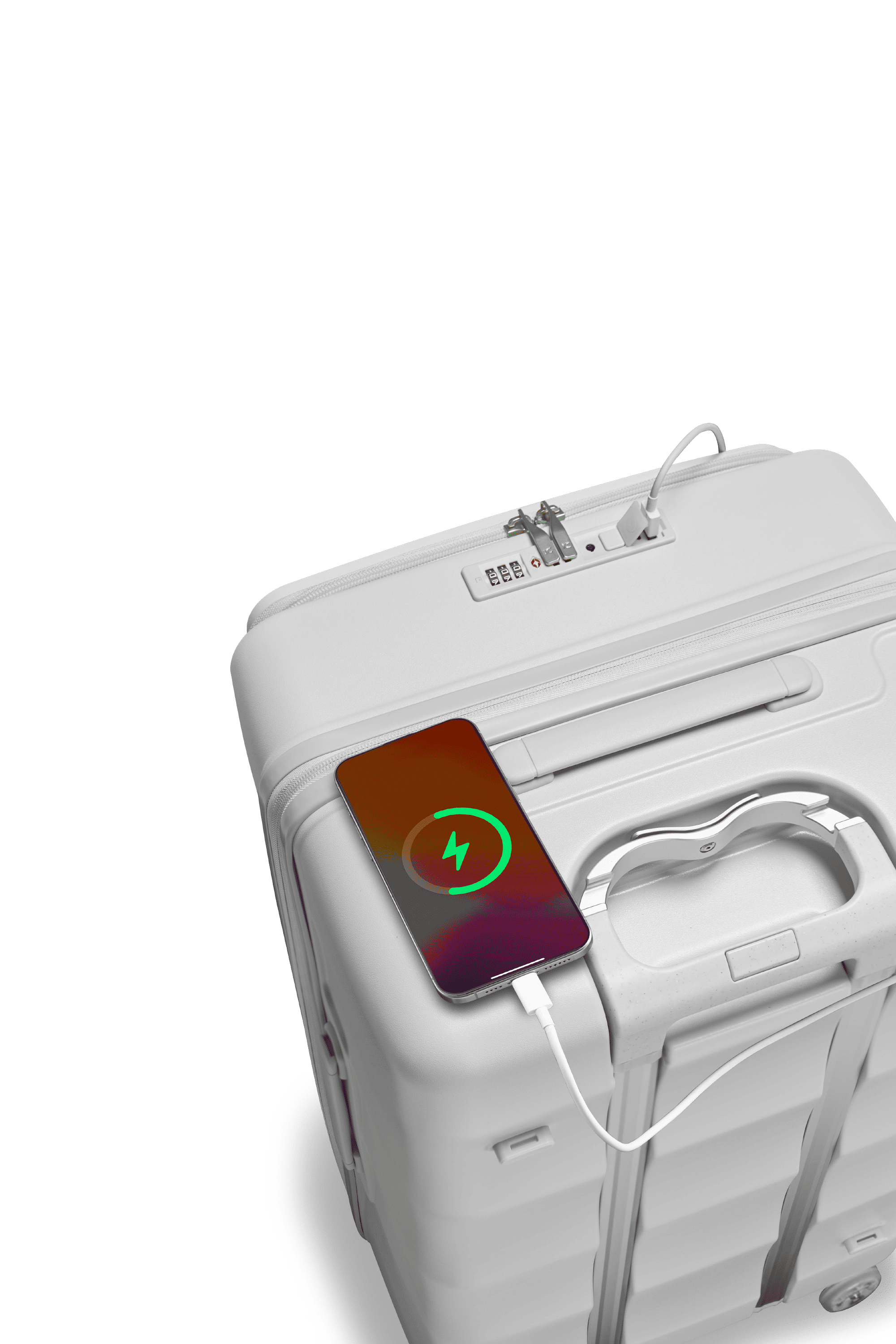 Max Tank Suitcases in Harbor Mist