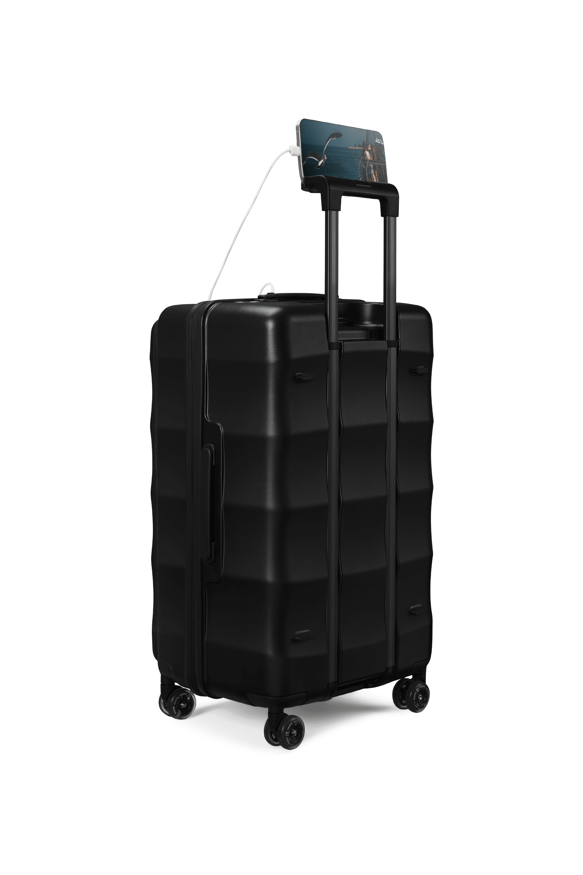 Max Tank Suitcases in Jet Black