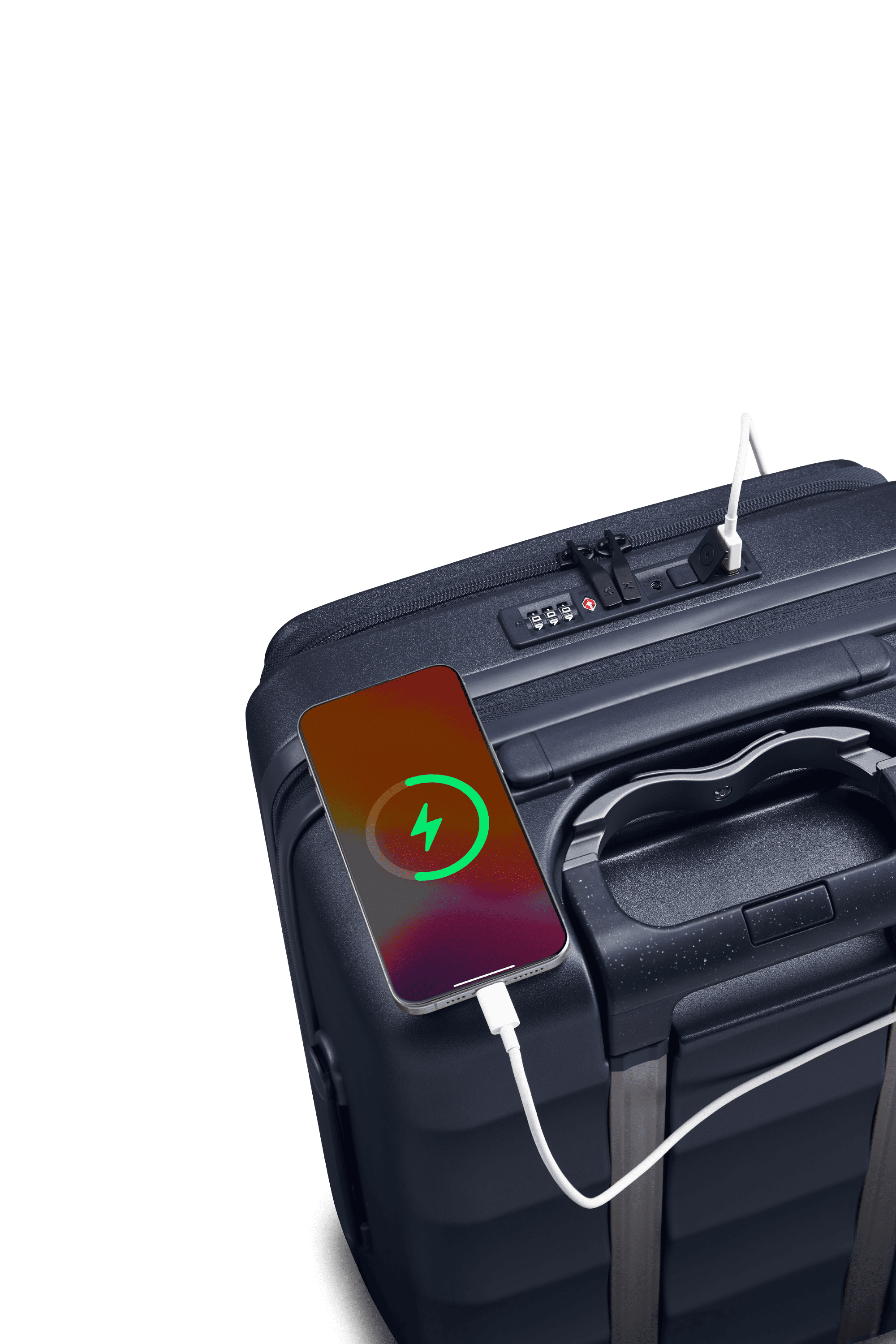 Max Tank Suitcases in Navy
