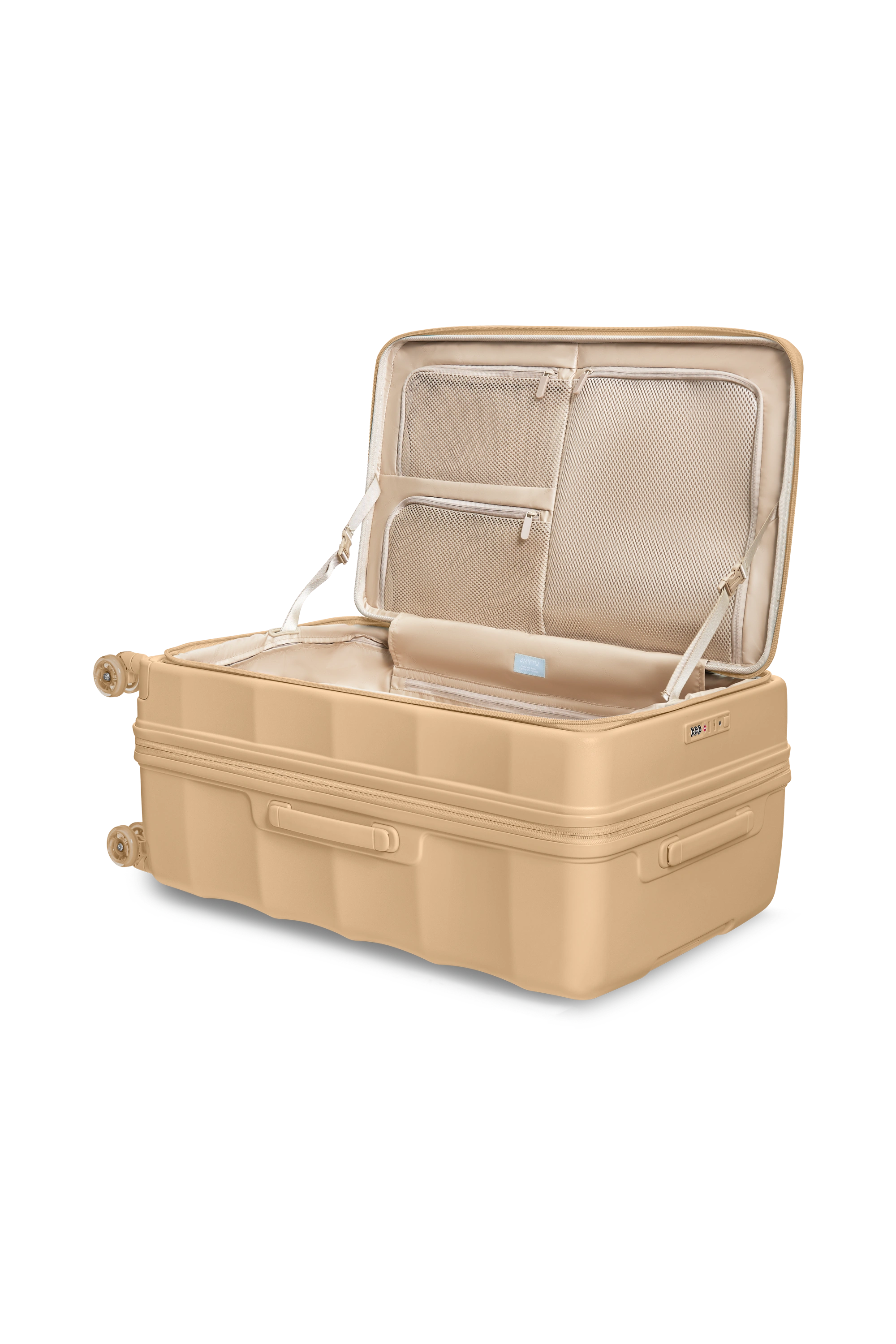 Tank Lite Max Suitcases in Beige Brown