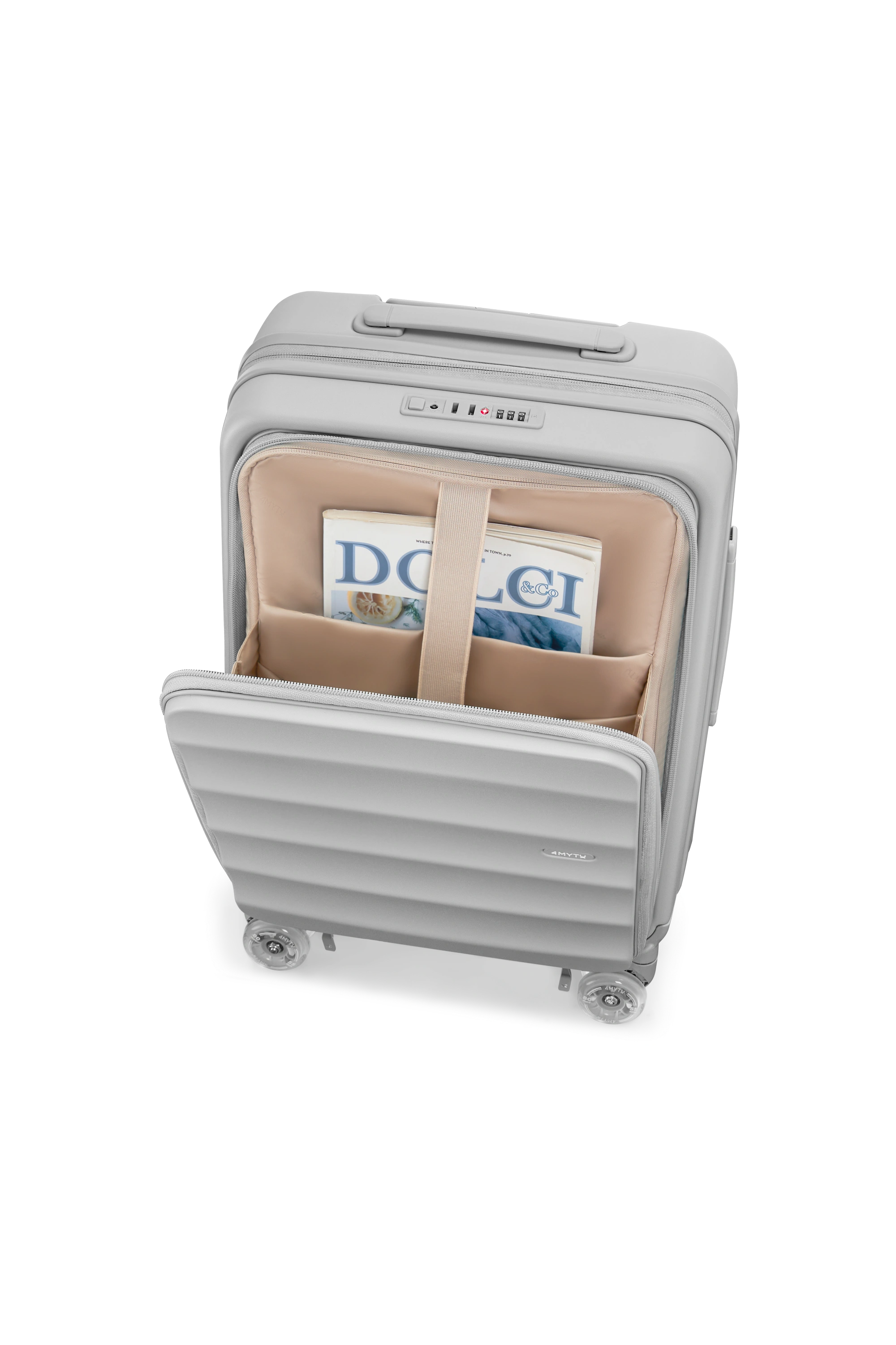 Tank Lite Carry-on in Light Grey