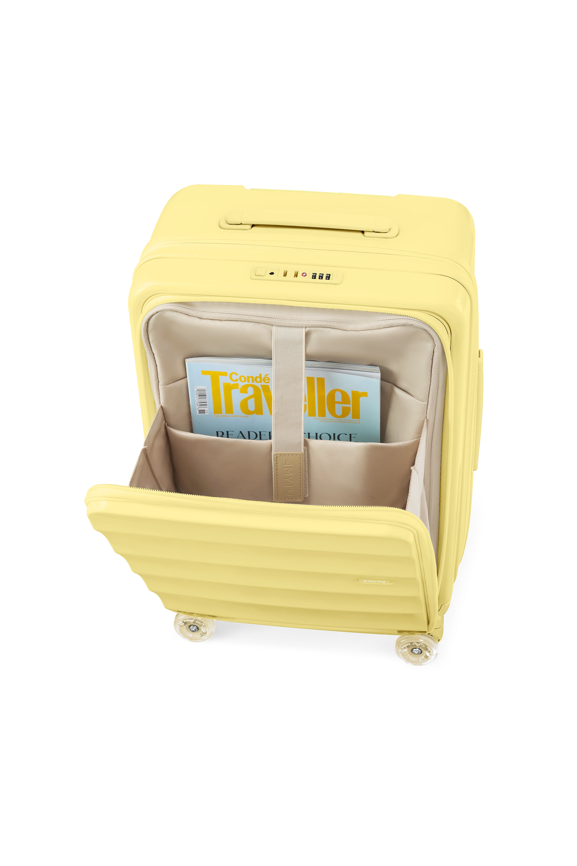 Tank Lite Bigger Carry-on in Glossy Limone