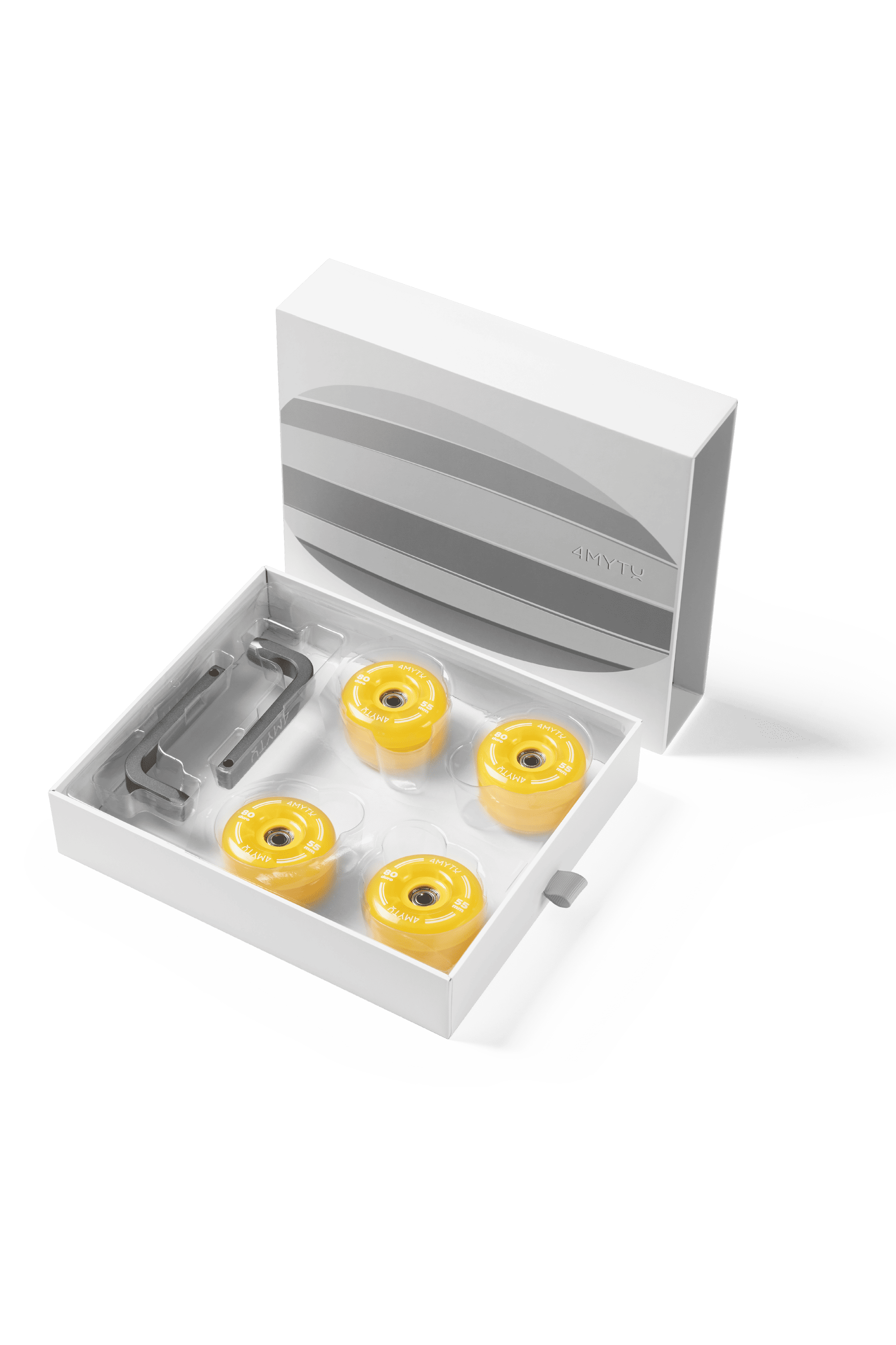 Palette Wheels in HoneyYellow