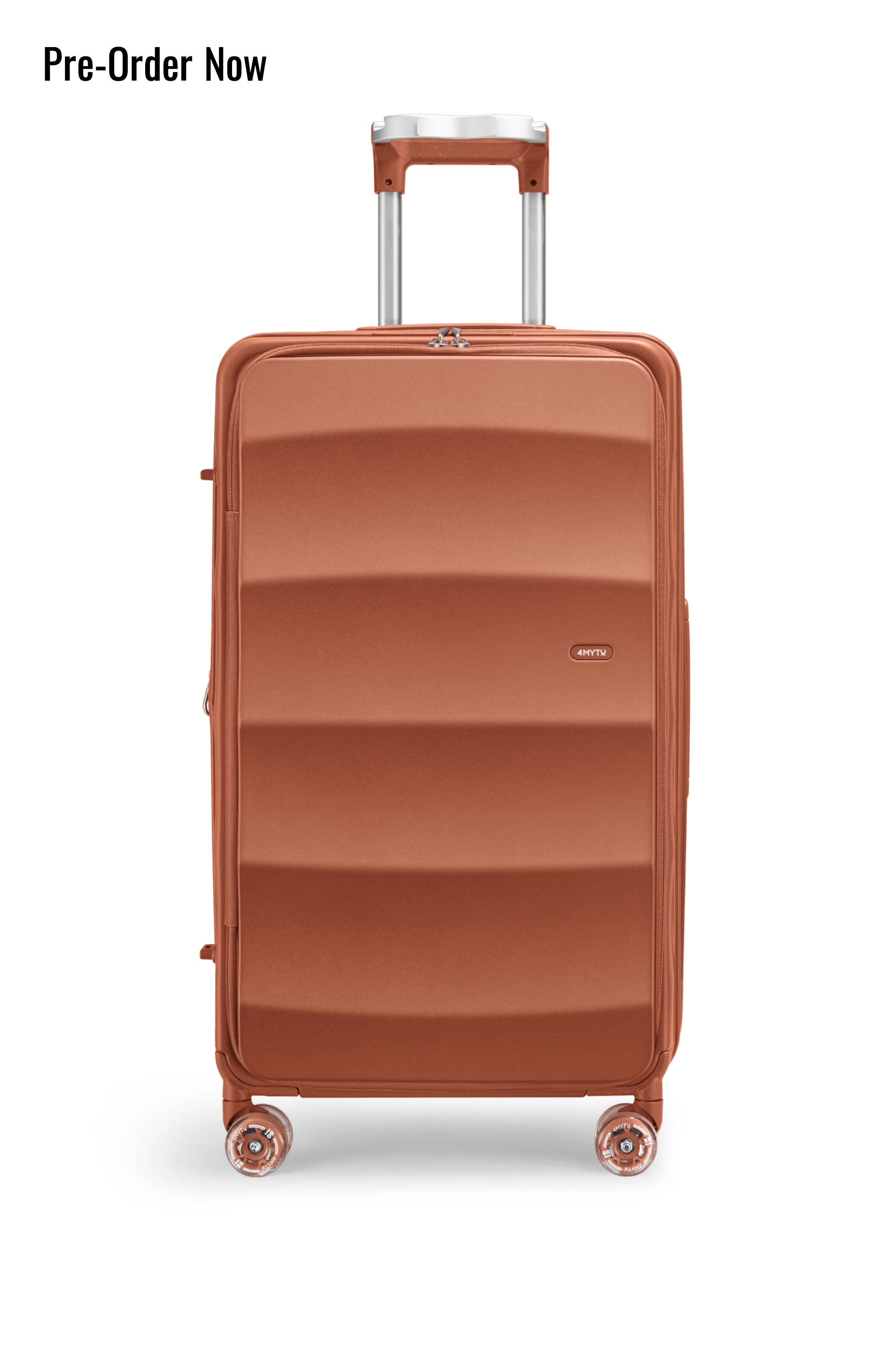 燃えるような赤の大型トランク 30 インチ