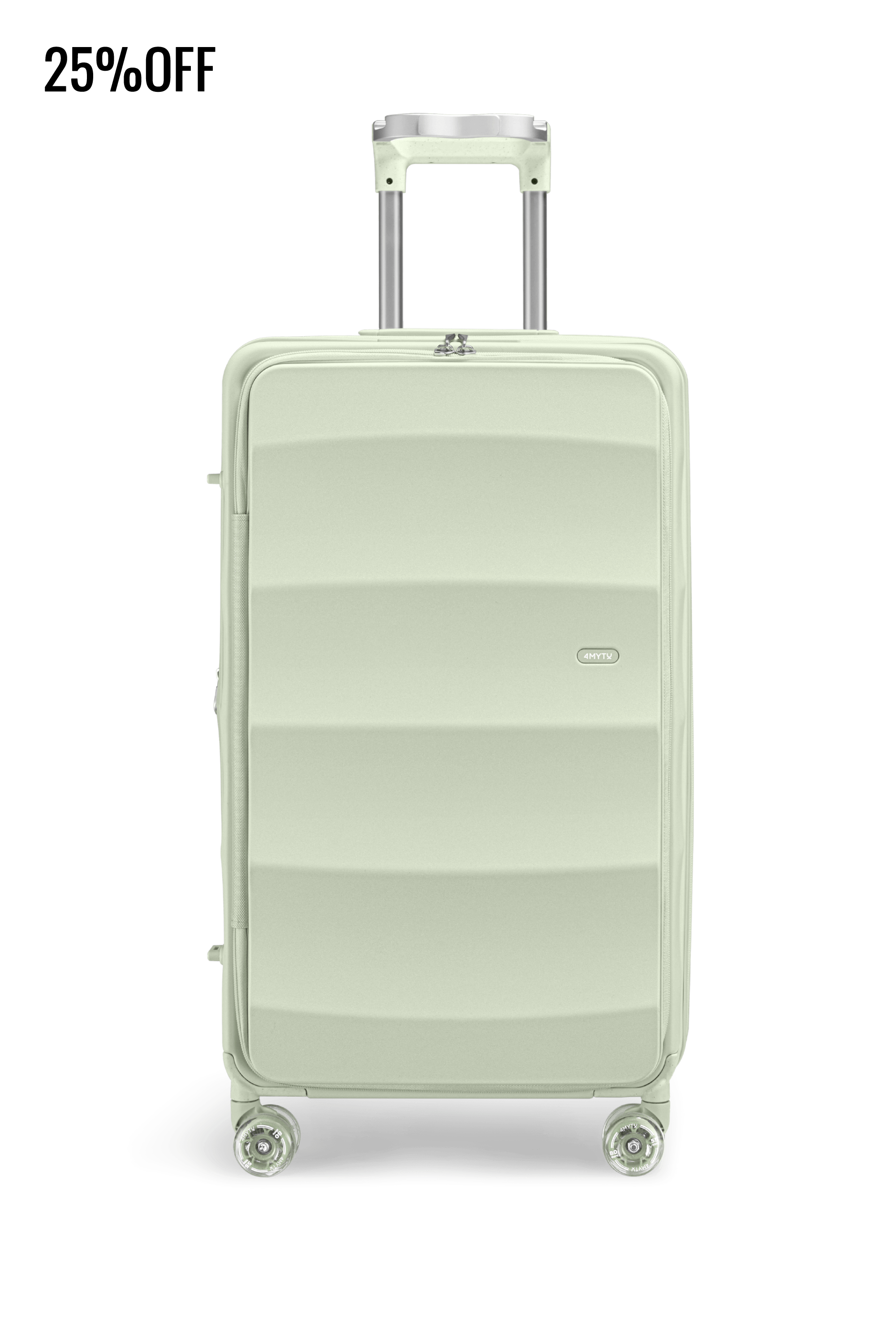 ミントグリーンの大型トランク 30インチ