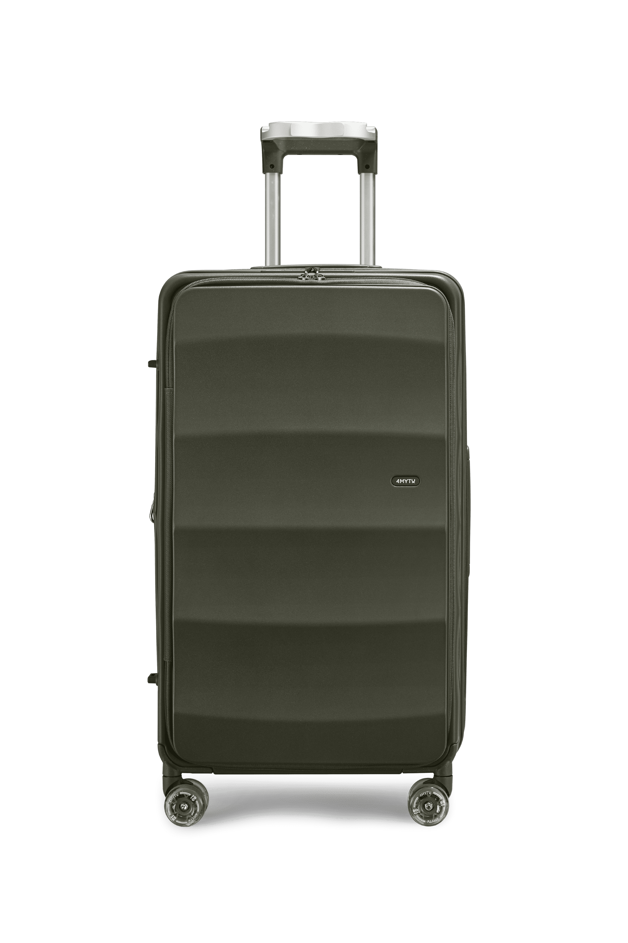 Tank Check in Luggage in Aspen Green | Front-Open | 4MYTU