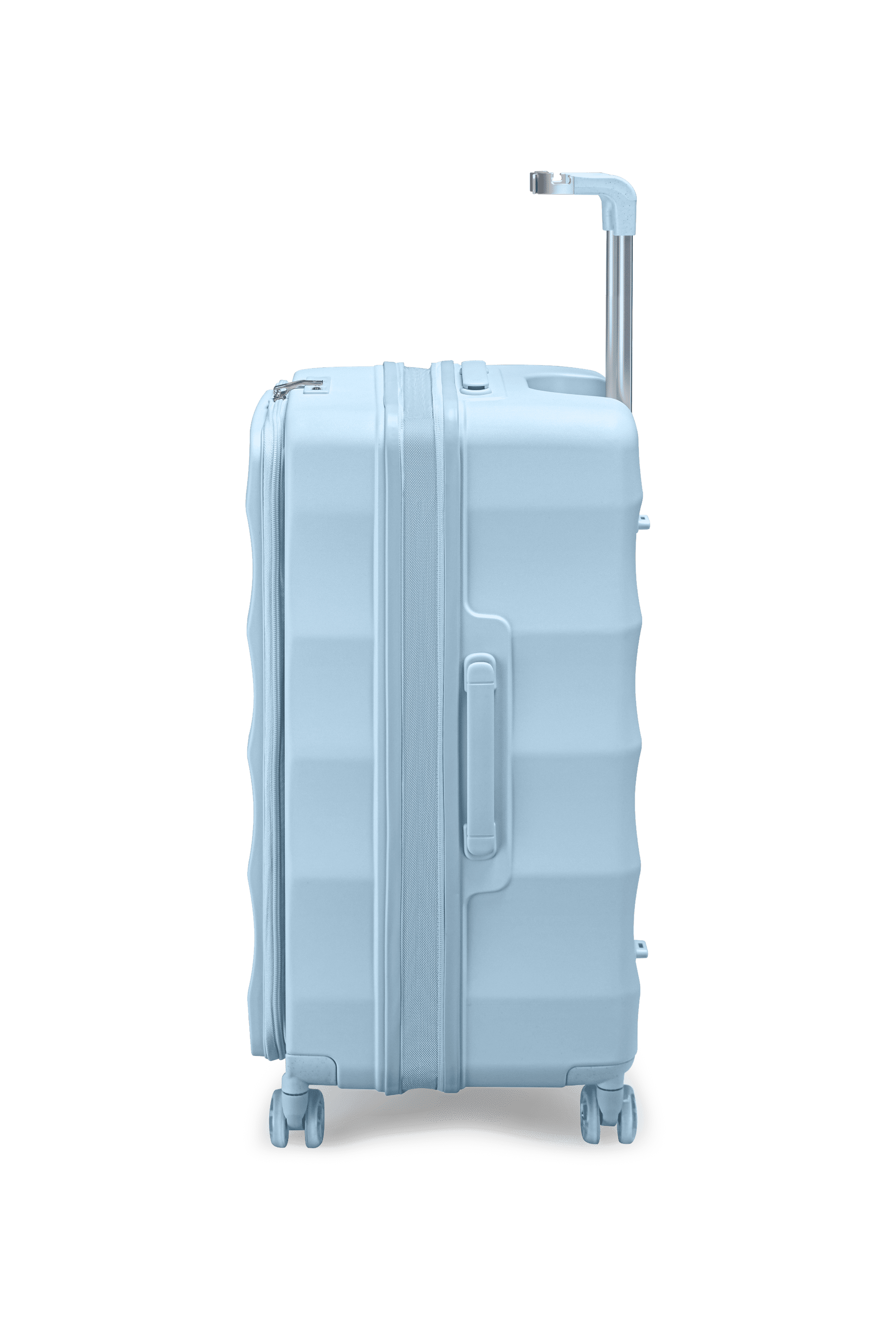 繊細なブルーのタンクトランク