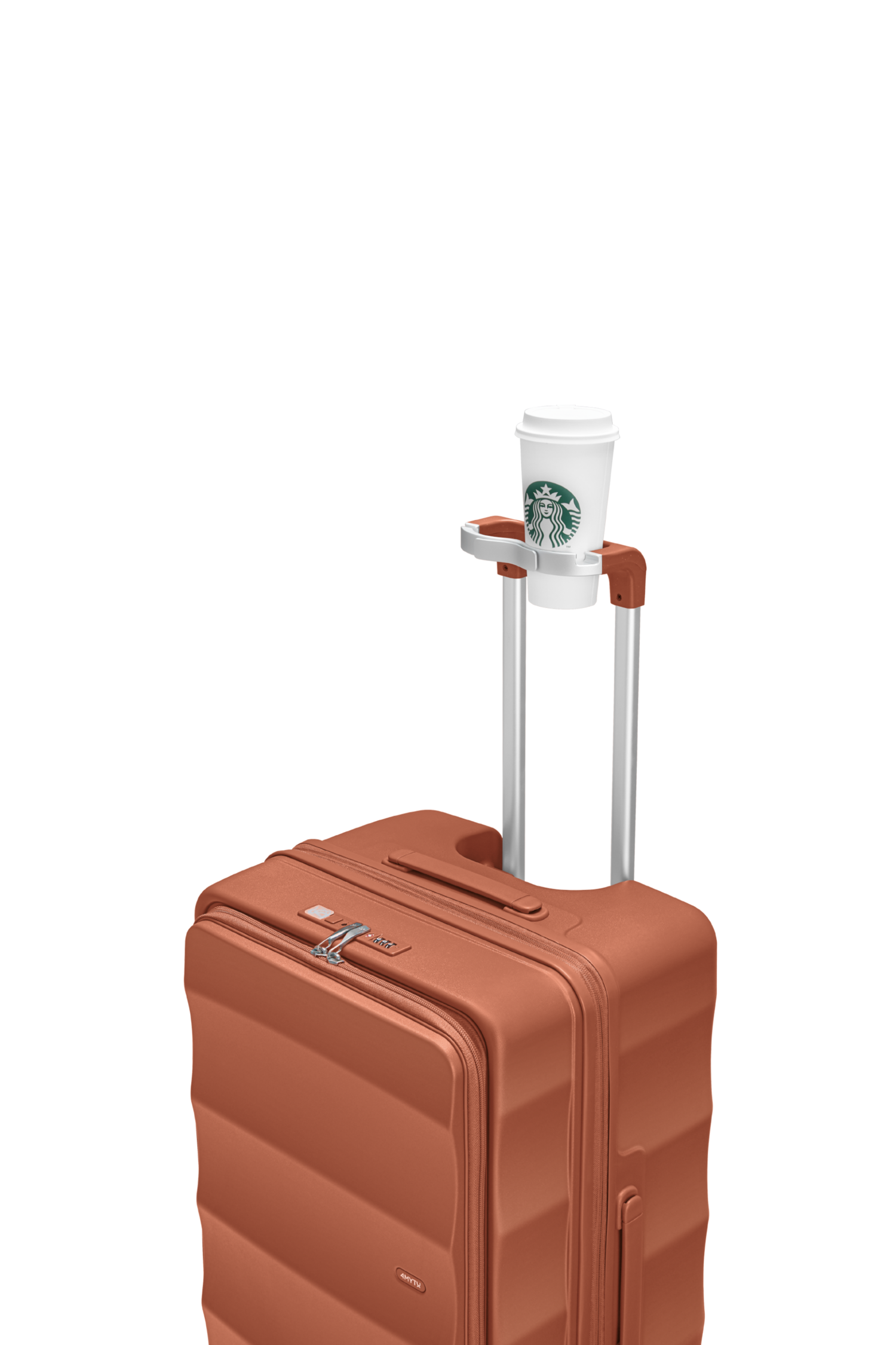 燃えるような赤の大型トランク 30 インチ