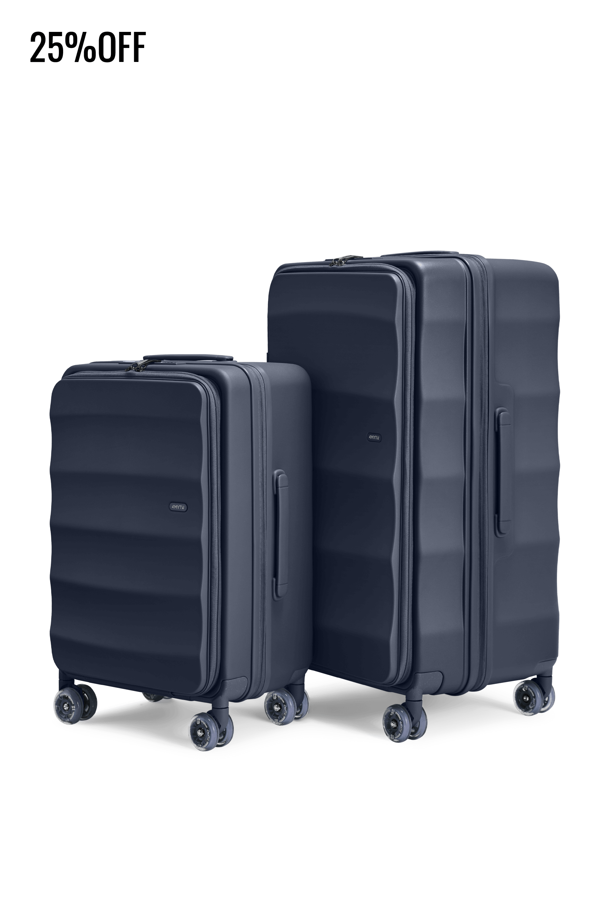 Tank Suitcases in Navy