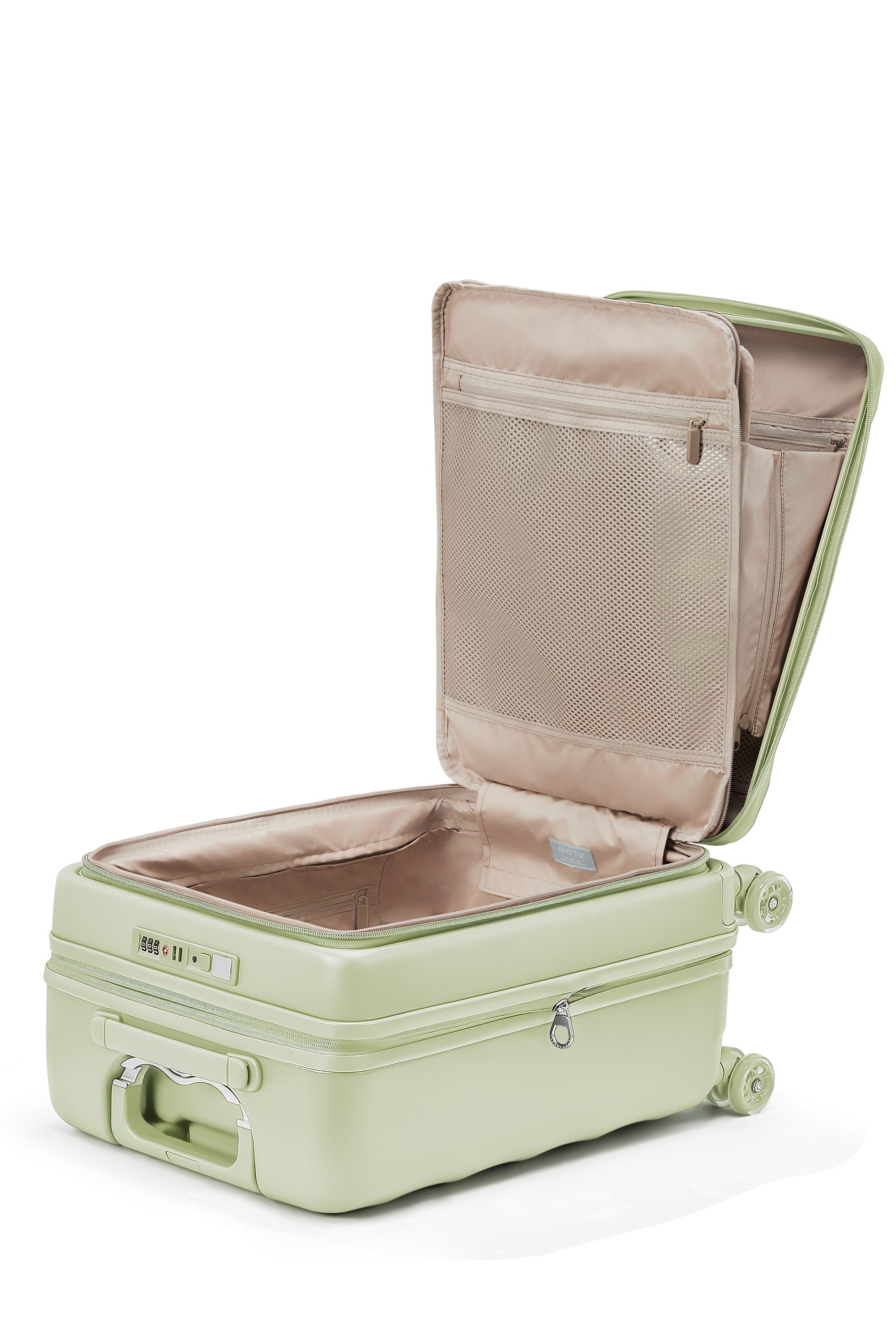 Tank Suitcases in Mint Green