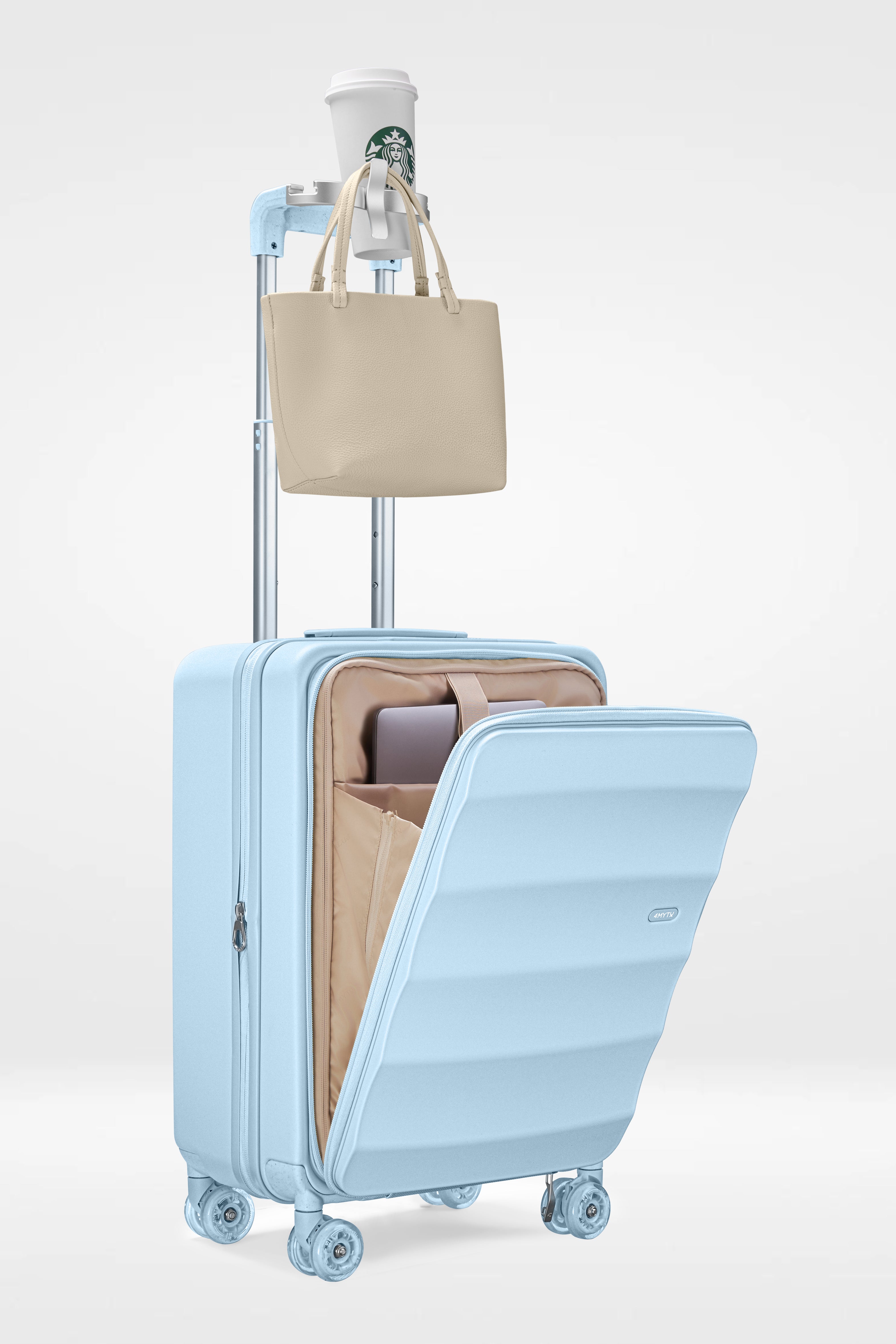 Tank Carry-On in Delicate Blue
