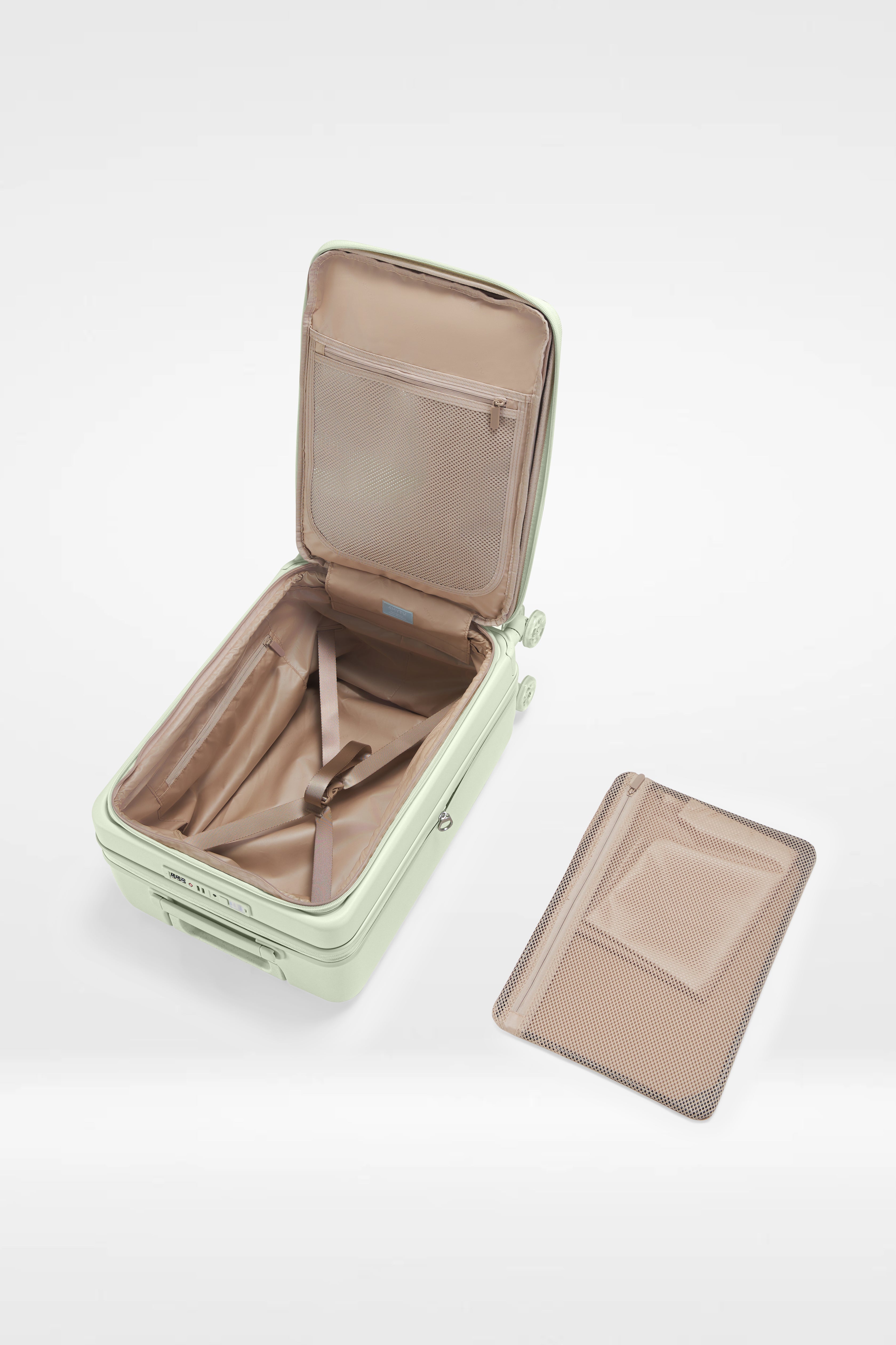 Tank Suitcases in Mint Green