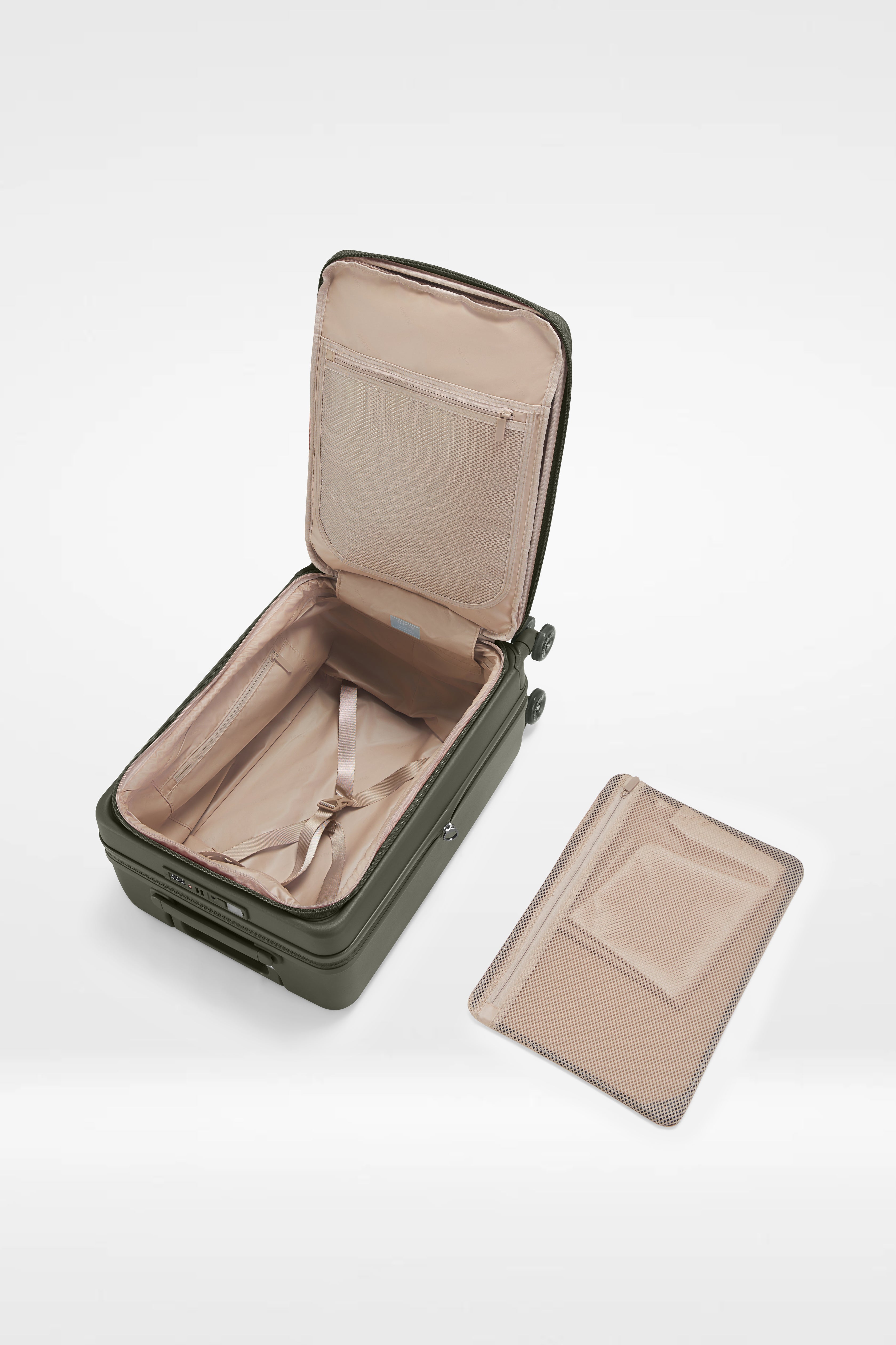 Tank Suitcases in Aspen Green