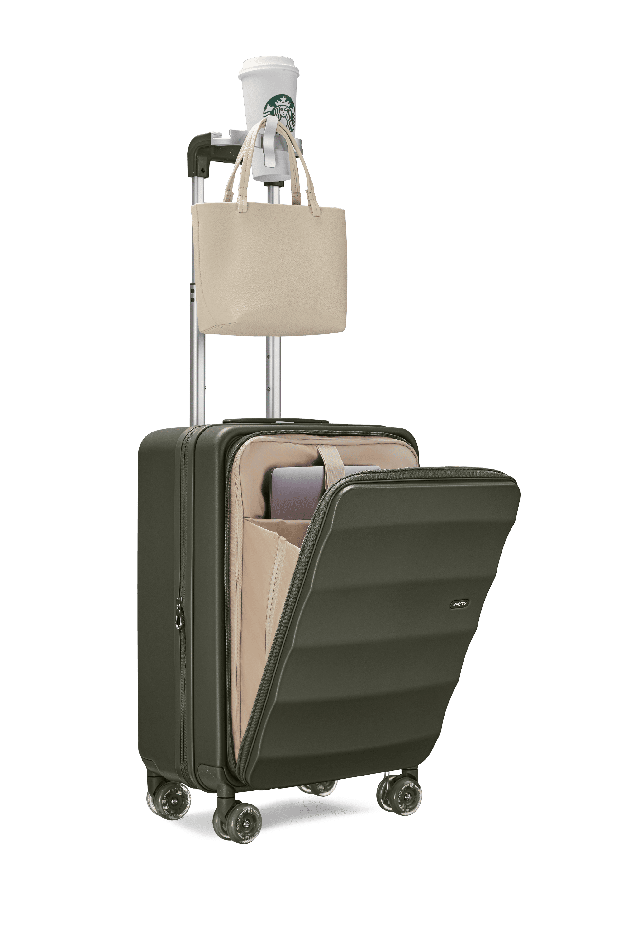 Tank Carry-On in Aspen Green