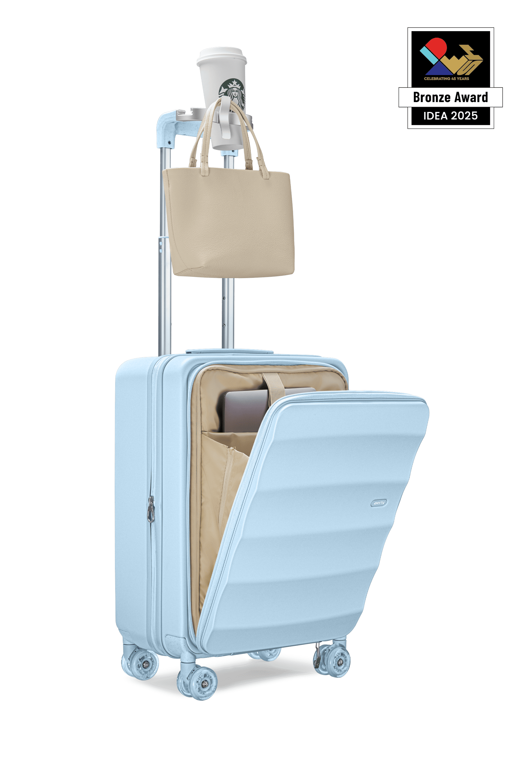 Bigger Tank Carry-On in Delicate Blue