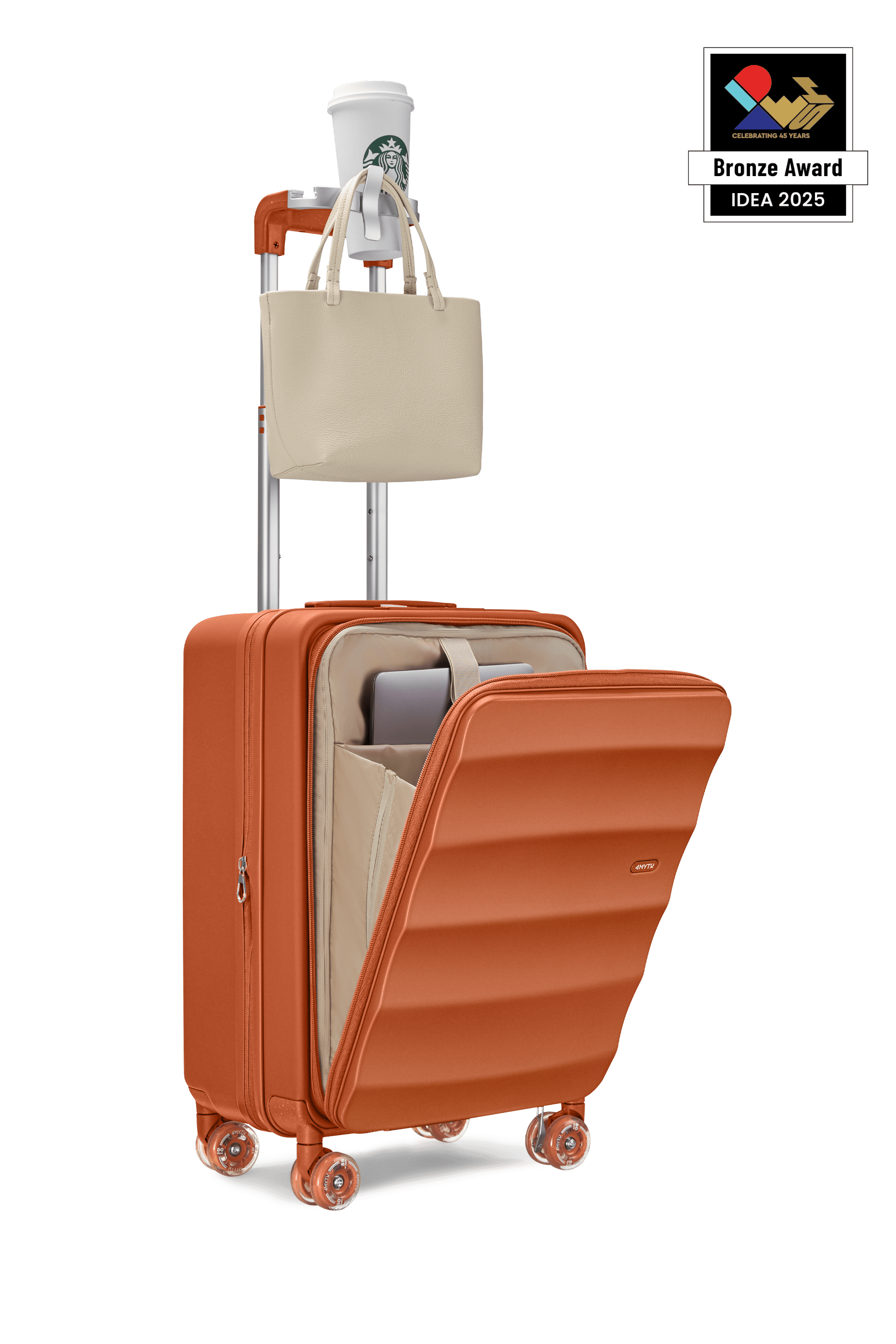 Bigger Tank Carry-On in Fiery Red