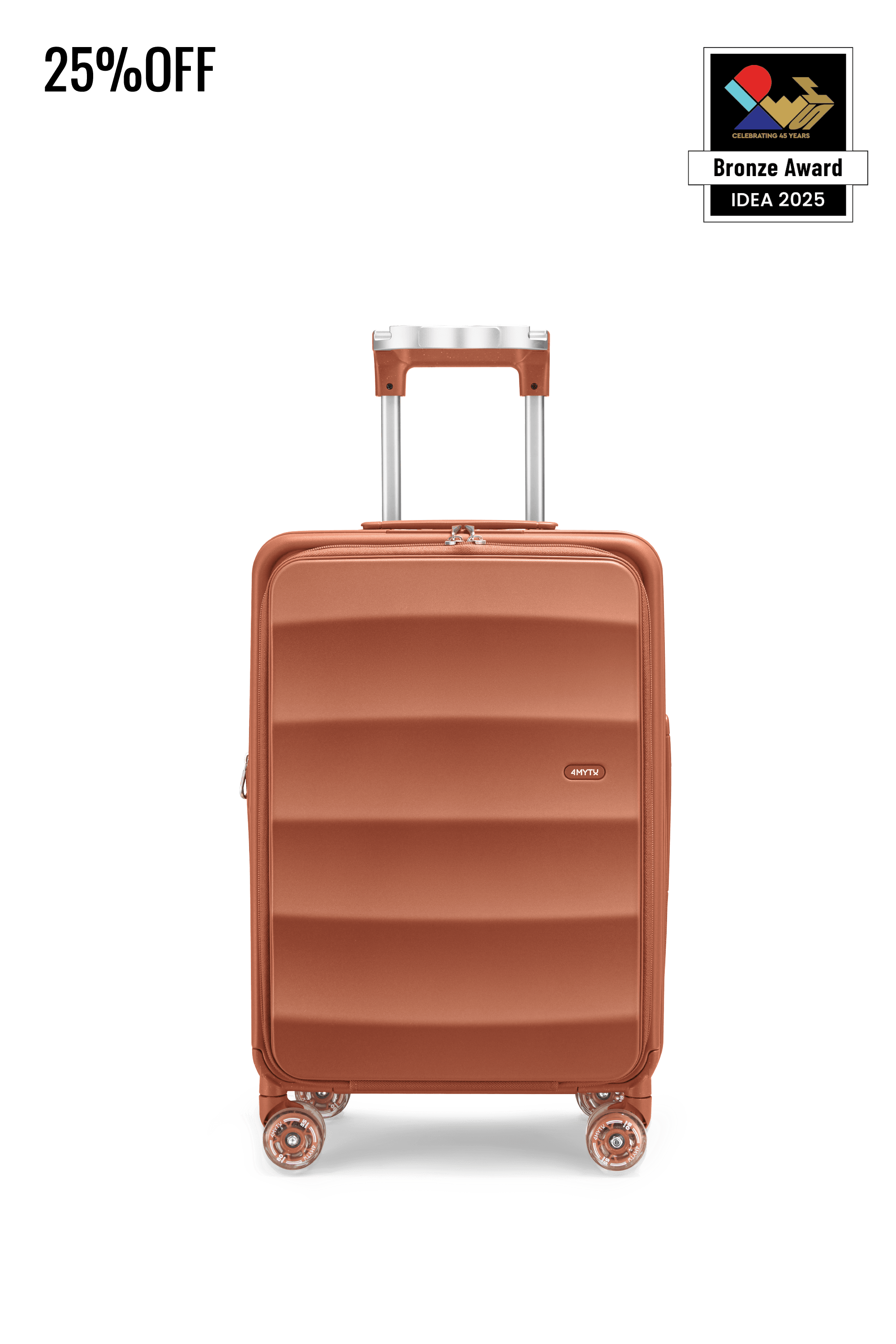 Bigger Tank Carry-On in Fiery Red