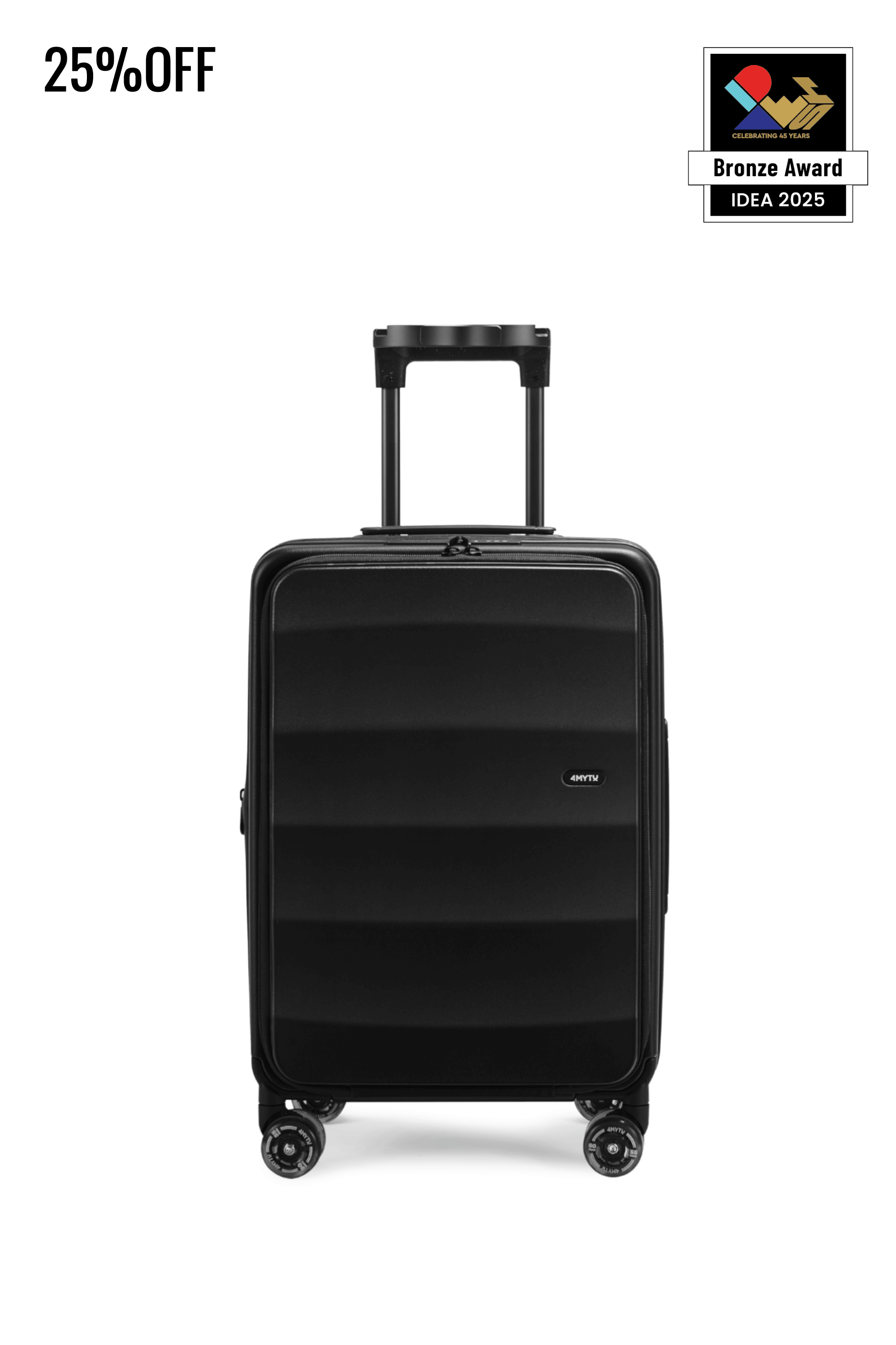 Bigger Tank Carry-On in Jet Black