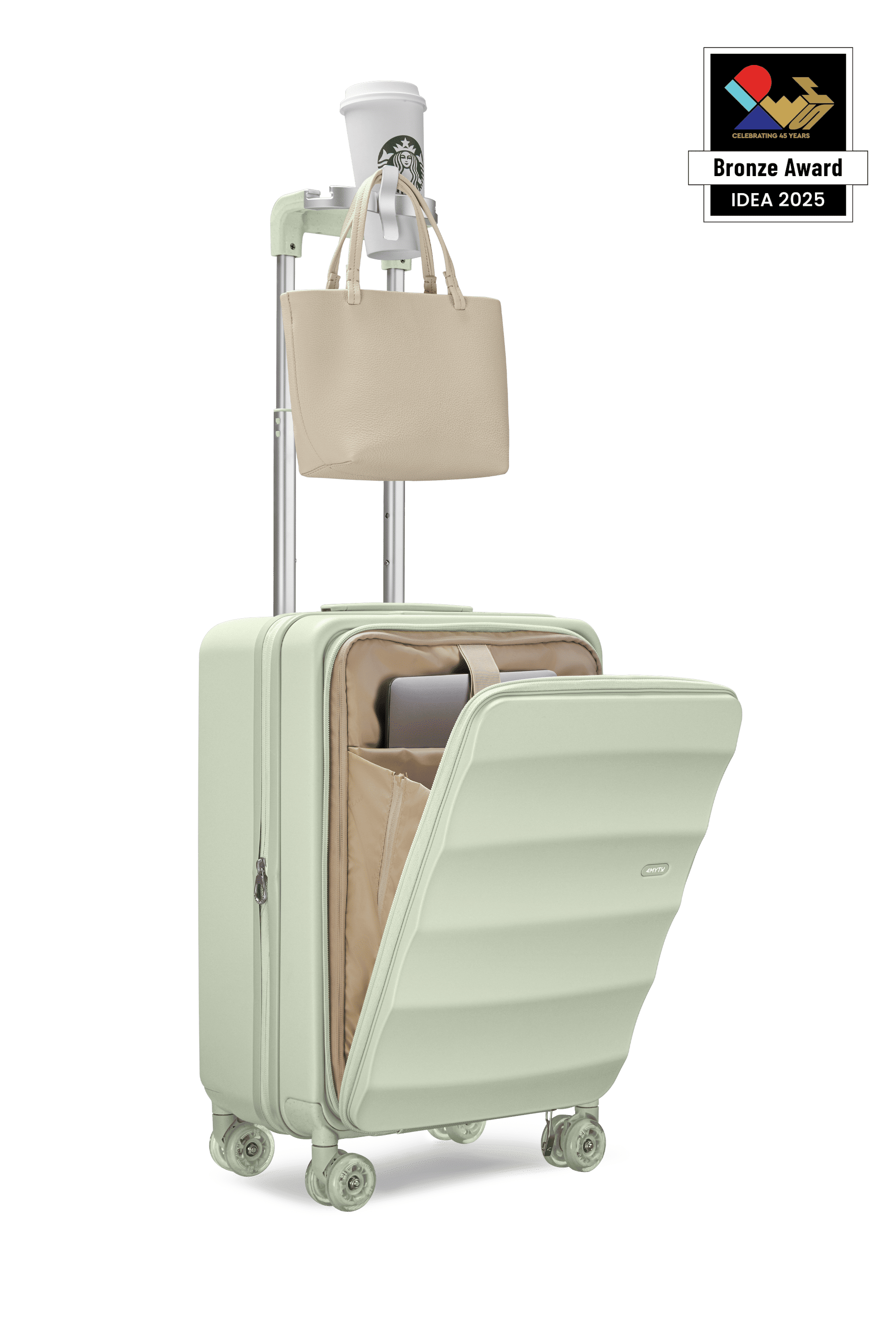 Bigger Tank Carry-On in Mint Green