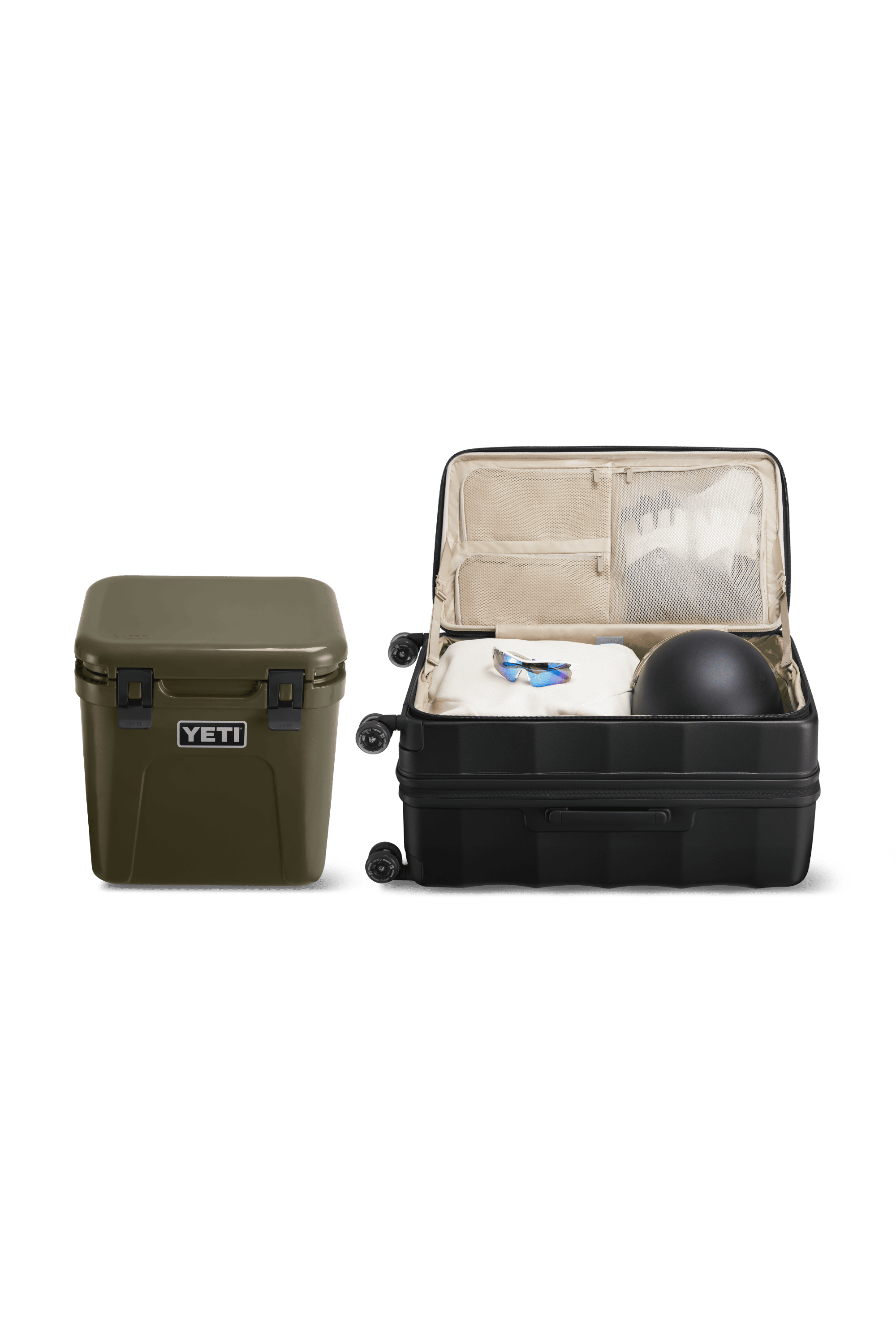 Max Tank Suitcases in Jet Black