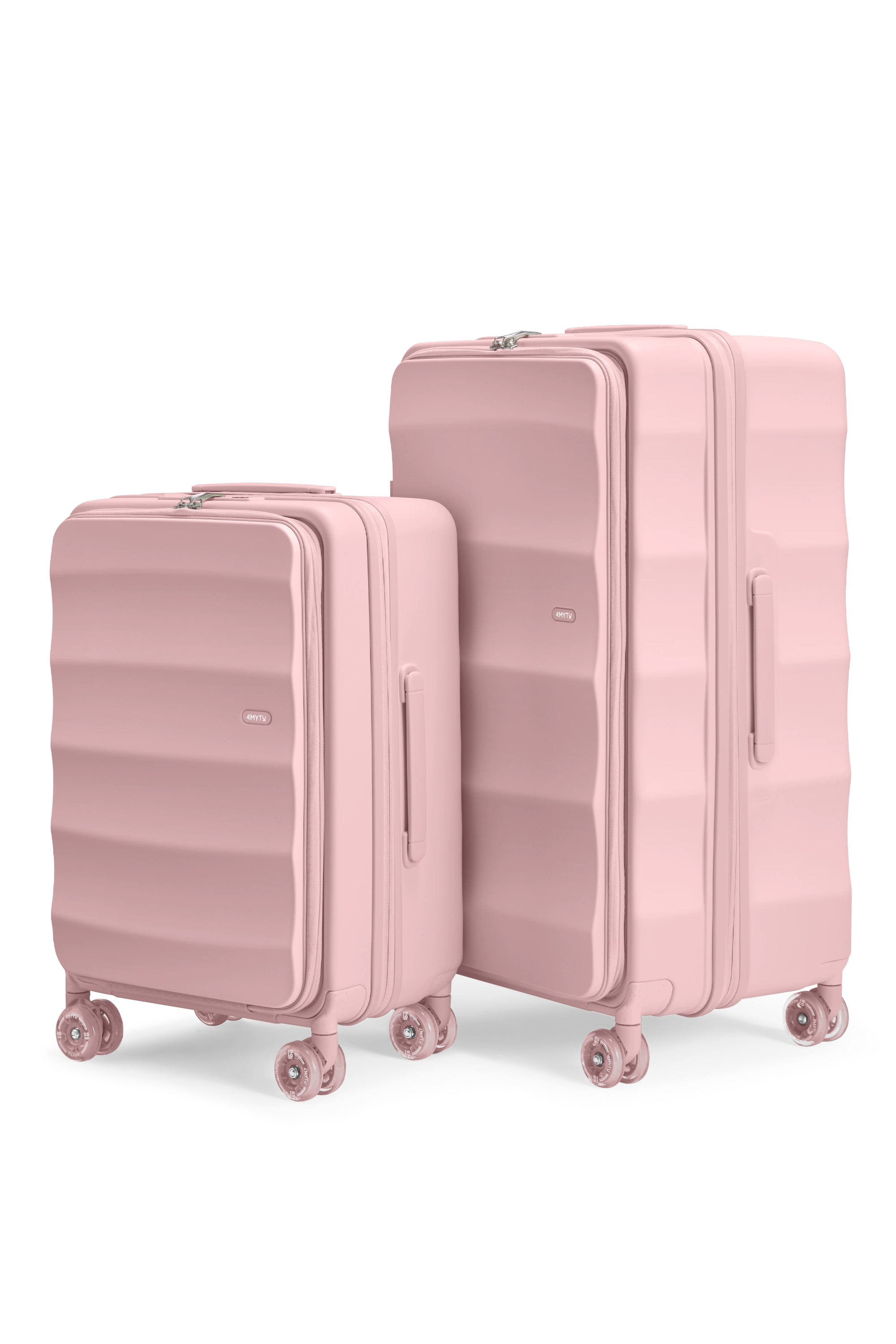 Max Tank Suitcases in Blush Pink