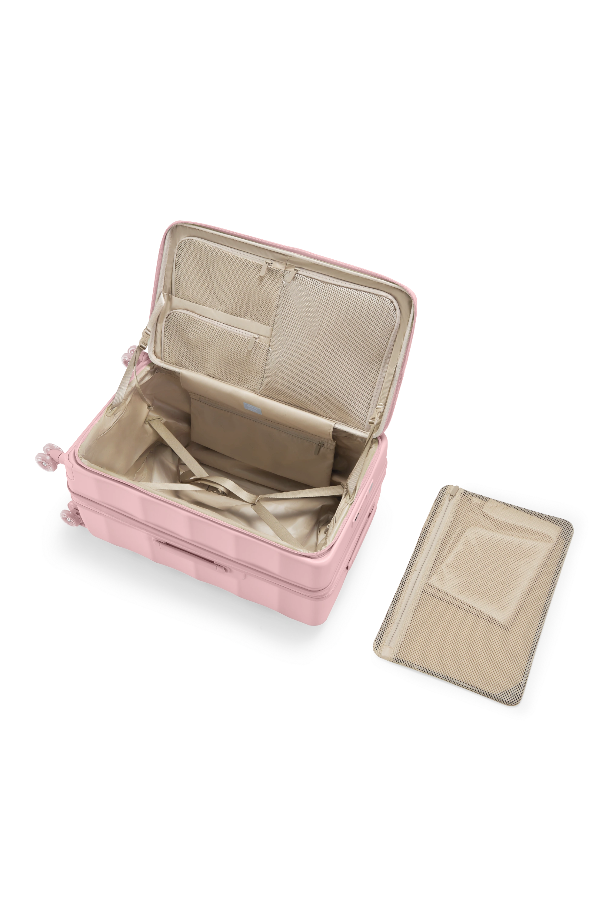 Max Tank Suitcases in Blush Pink