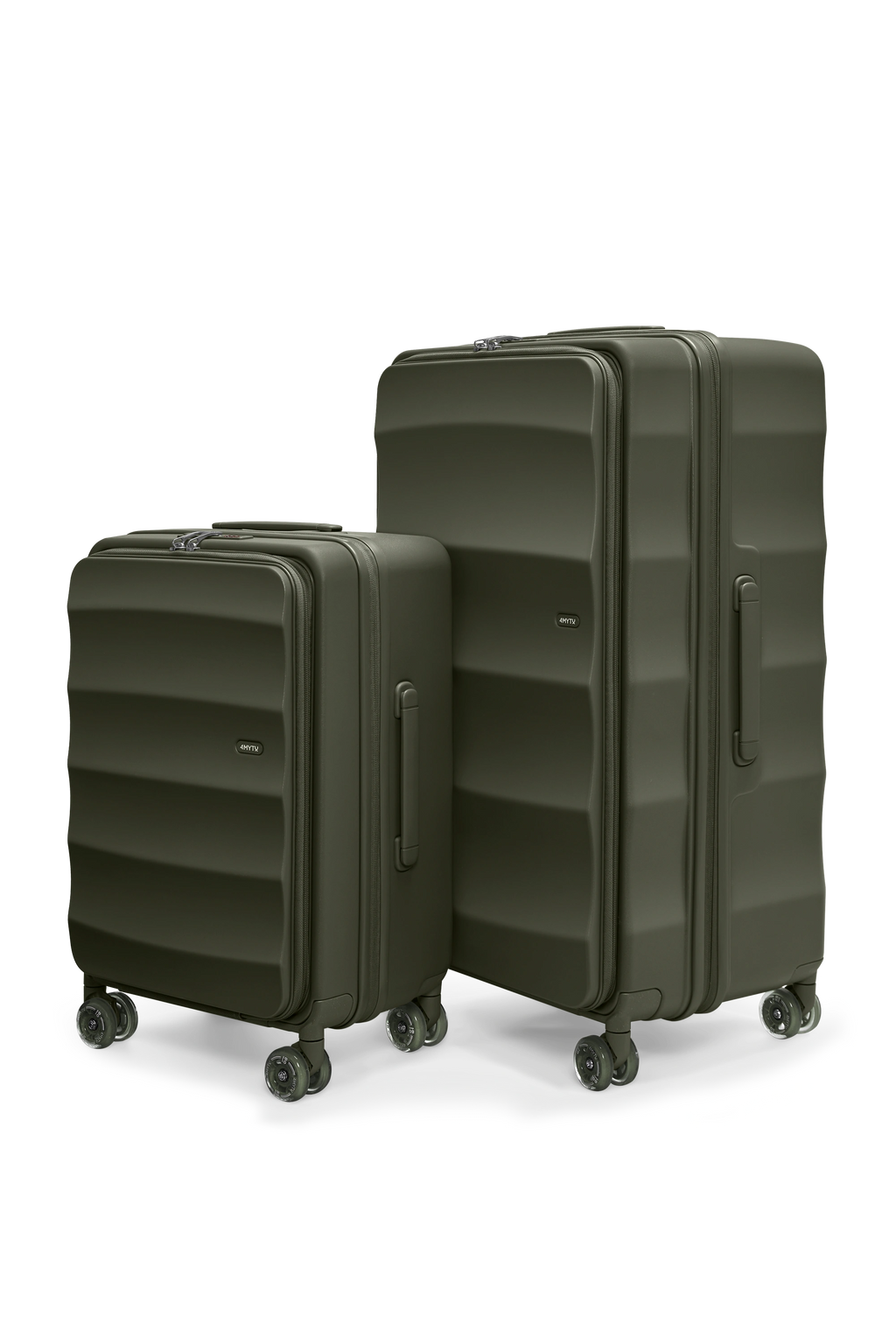 Tank Carry On Suitcase in Mint Green | Front-Open | 4MYTU