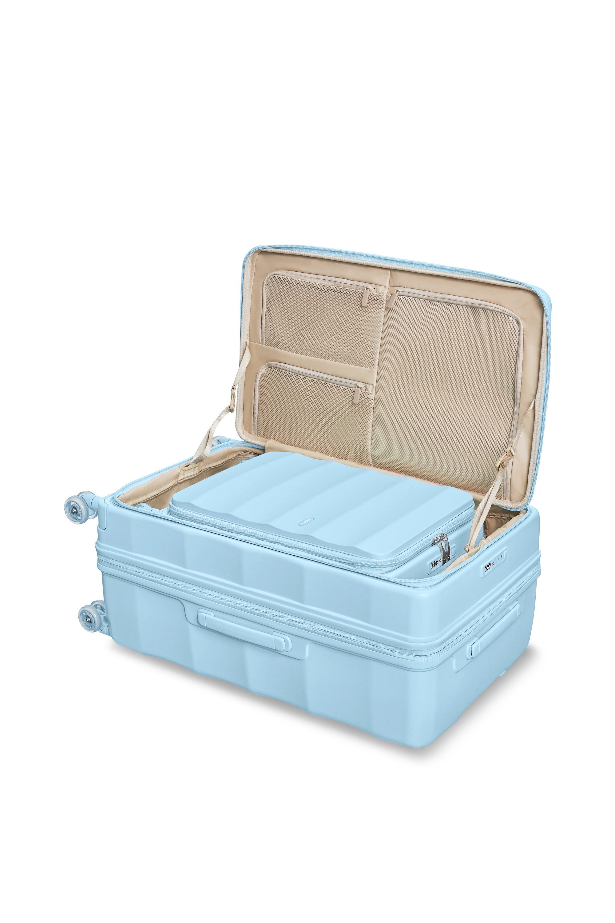 Tank Lite Max Suitcases in Baby Blue