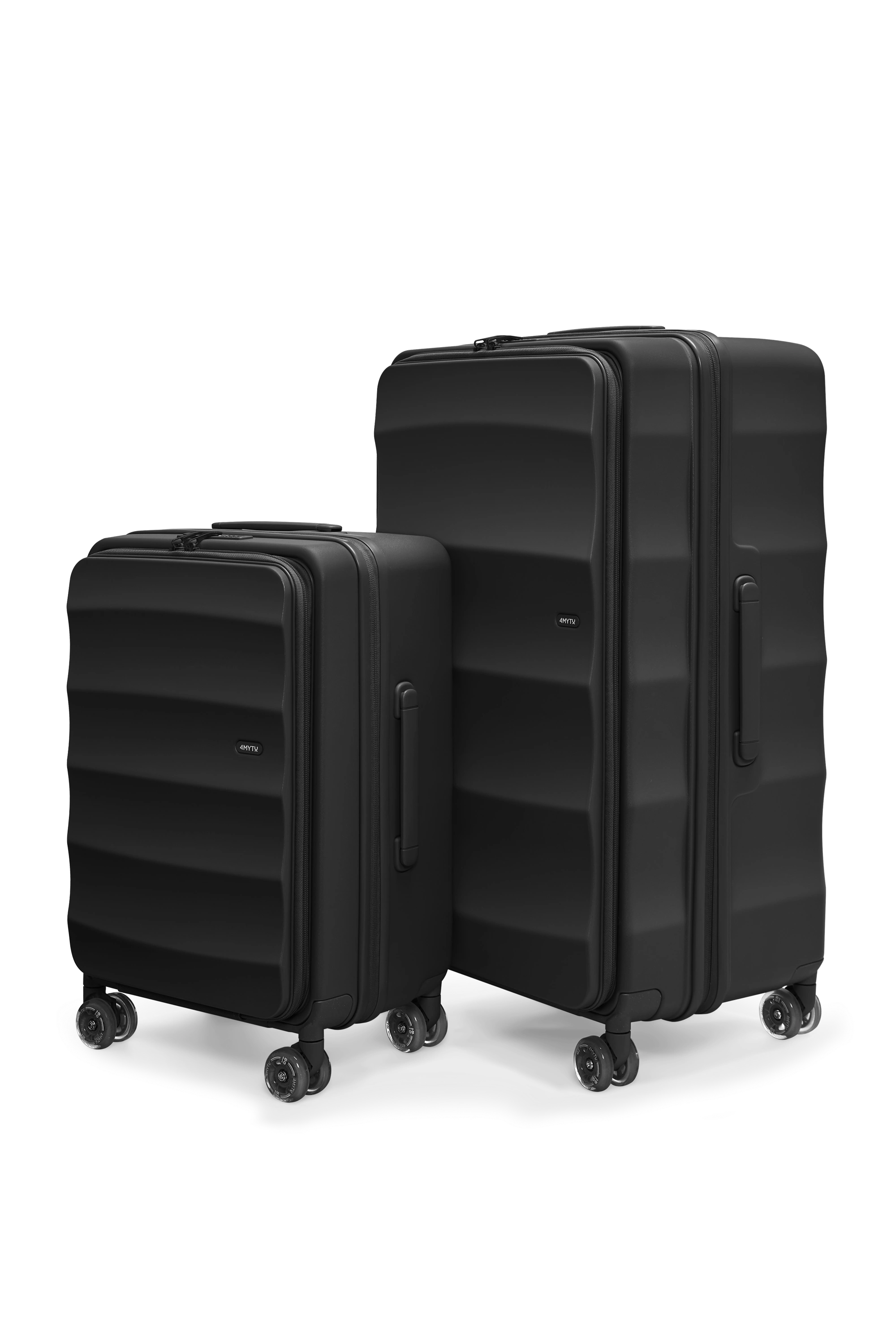 Tank Lite Max Suitcases in Jet Black