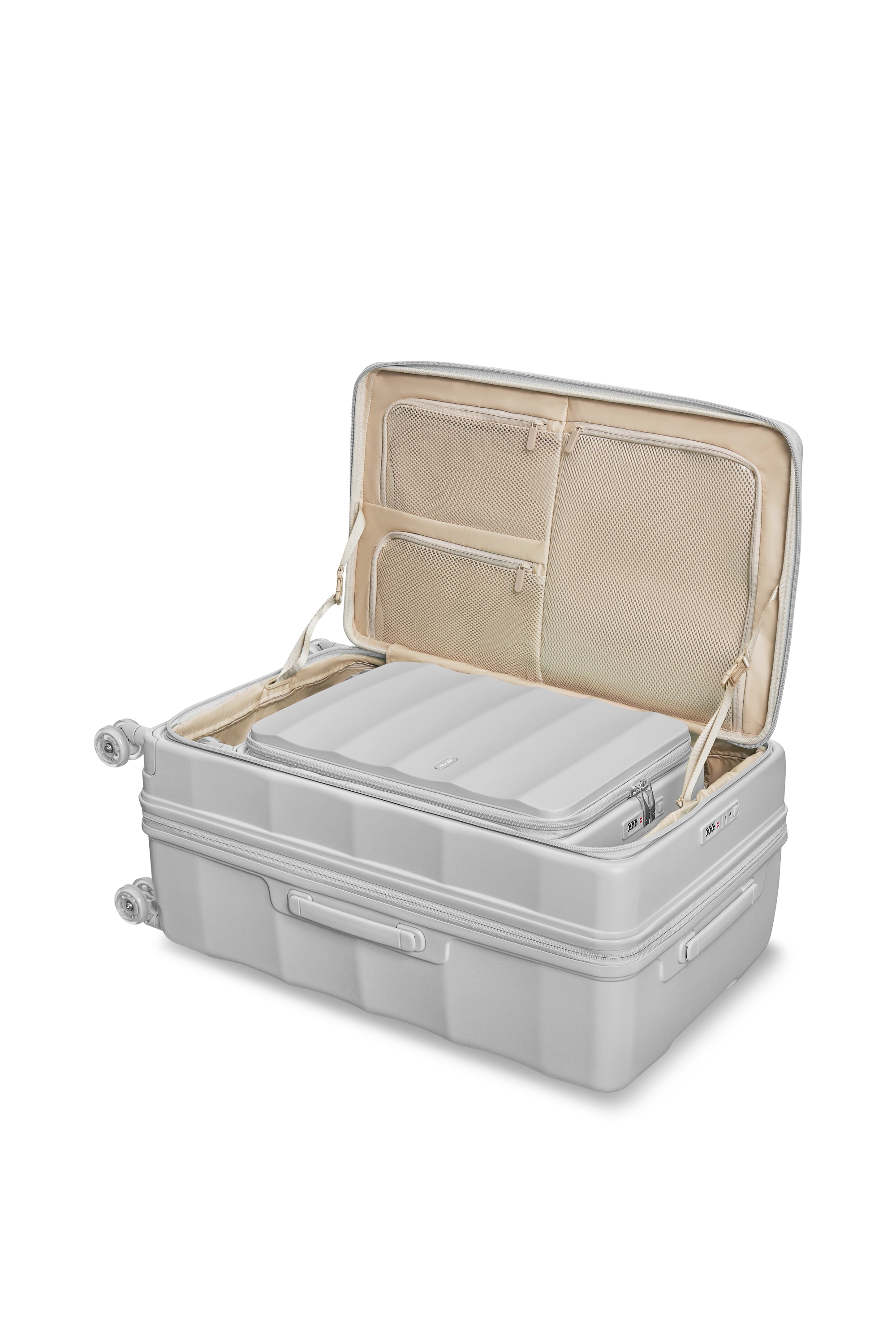 Tank Lite Max Suitcases in Light Grey