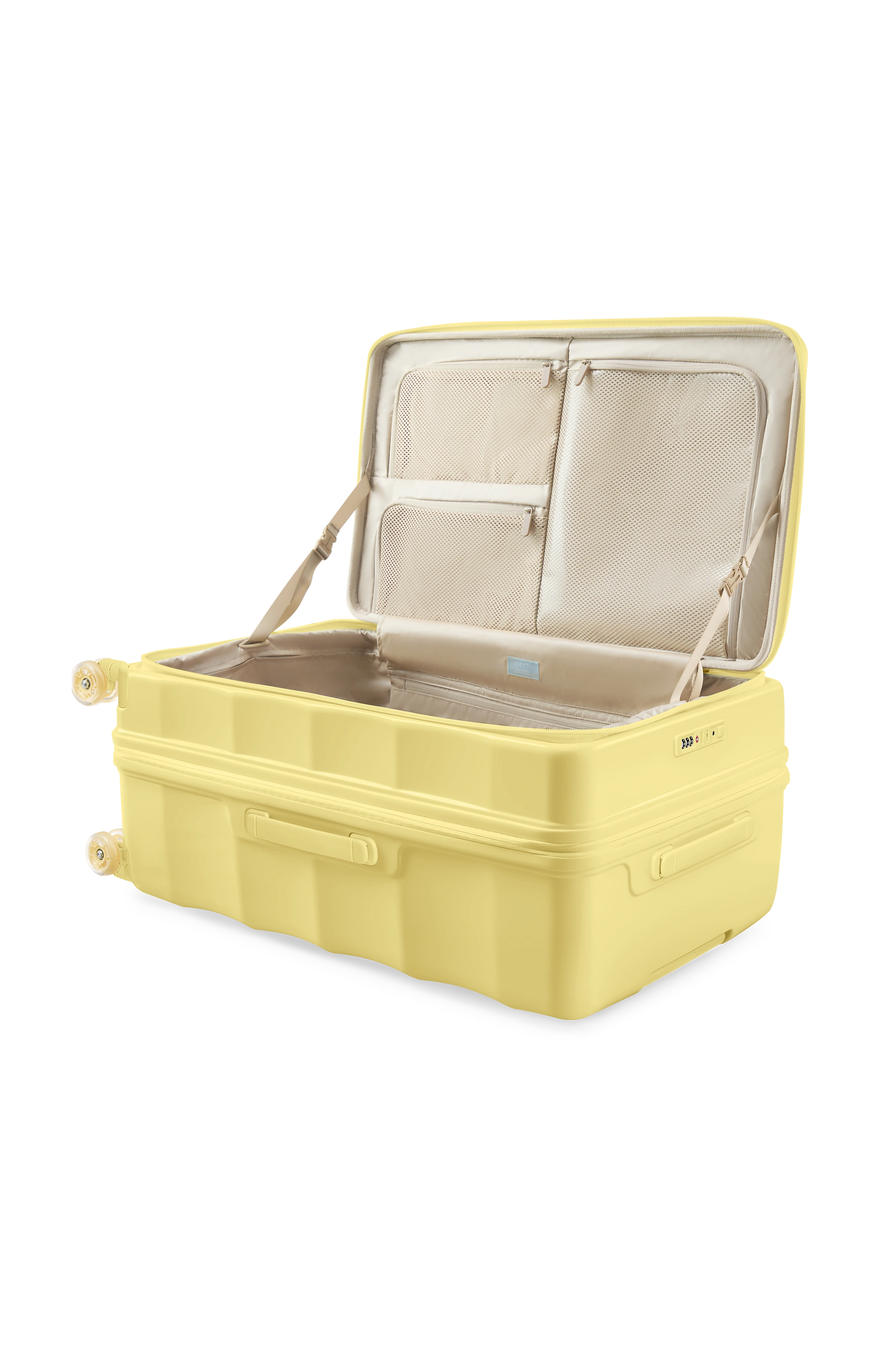 Tank Lite Max Suitcases in Glossy Limone