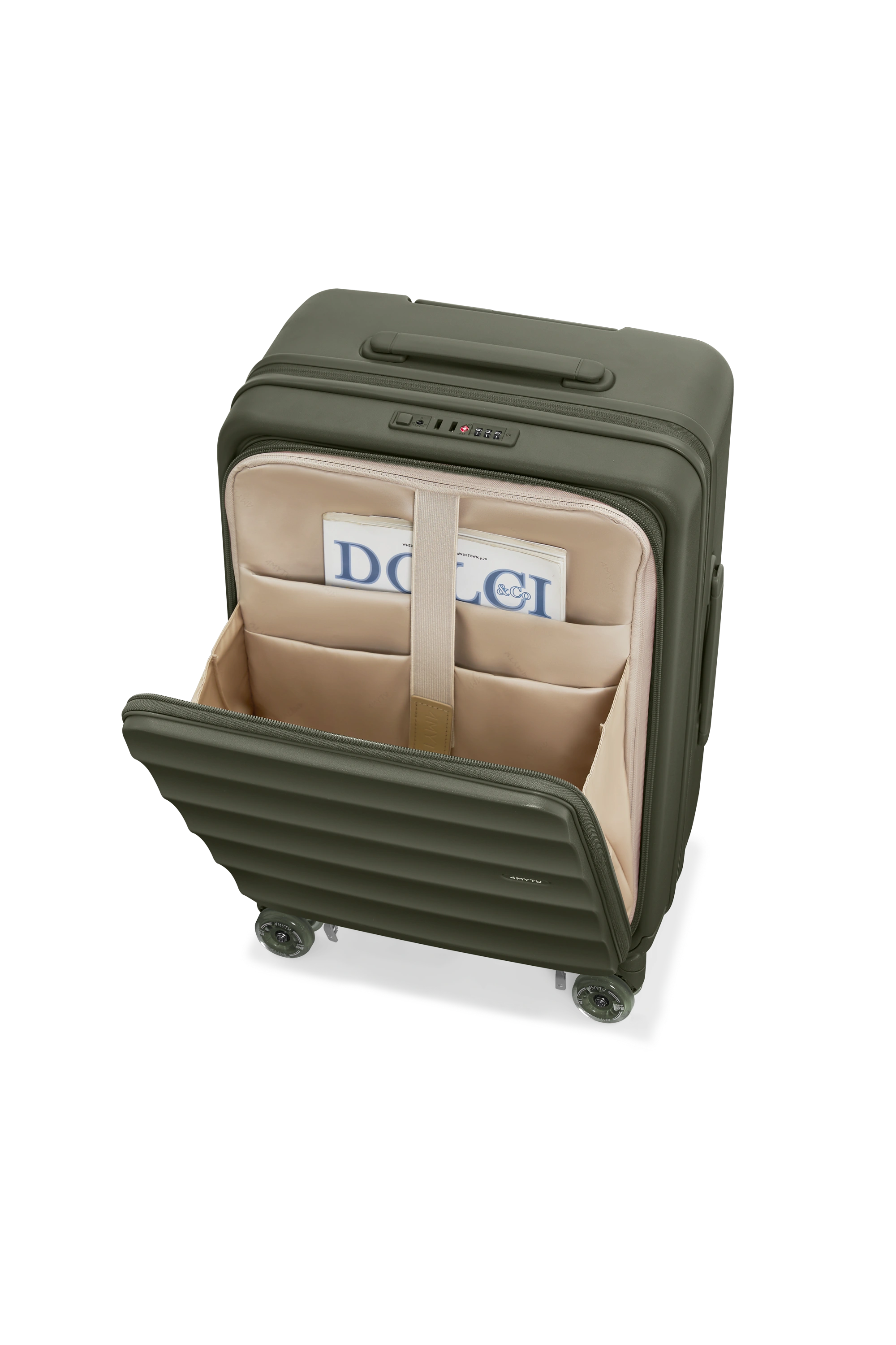 燃えるような赤のDomestic Tank Carry-On 