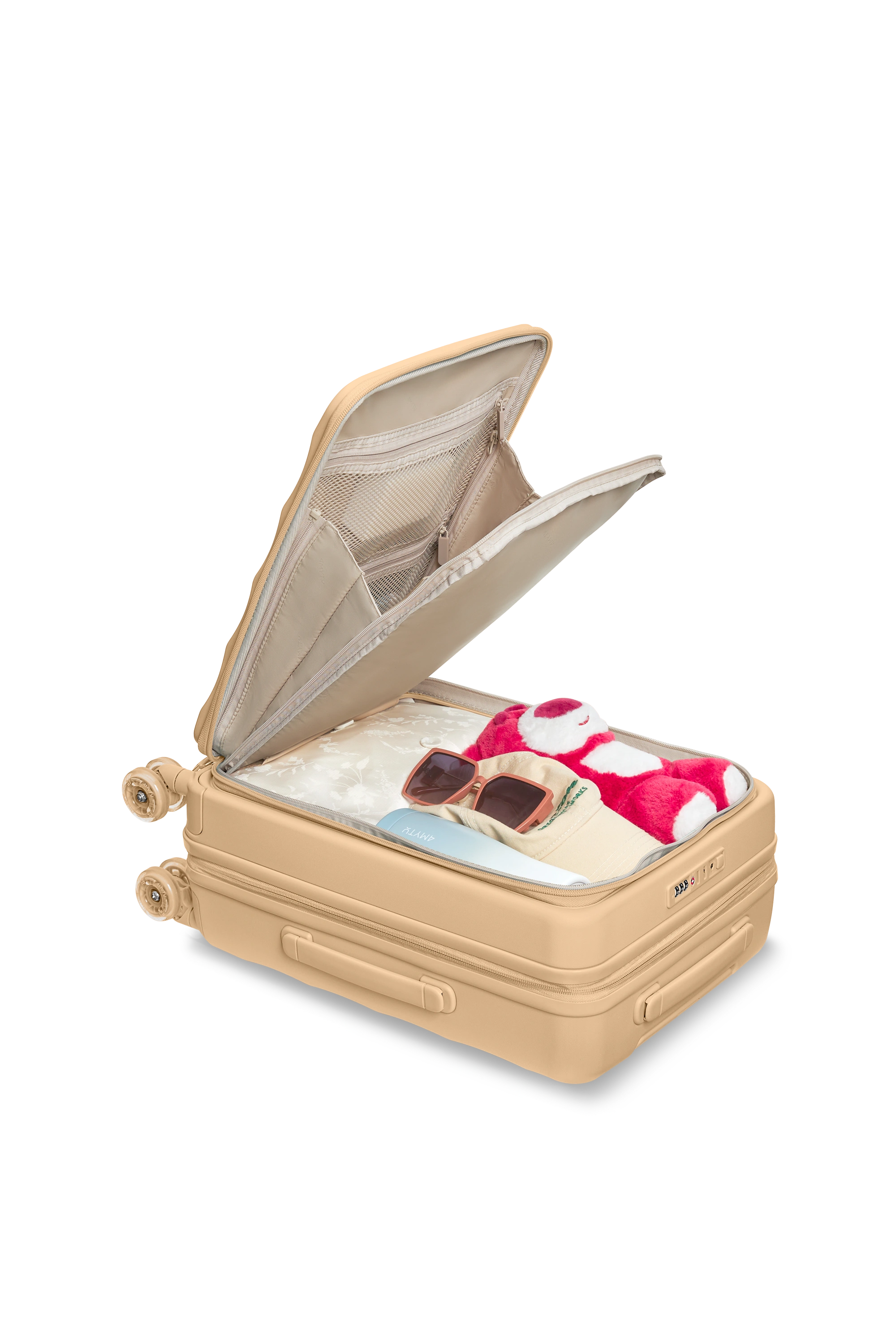 燃えるような赤のDomestic Tank Carry-On 