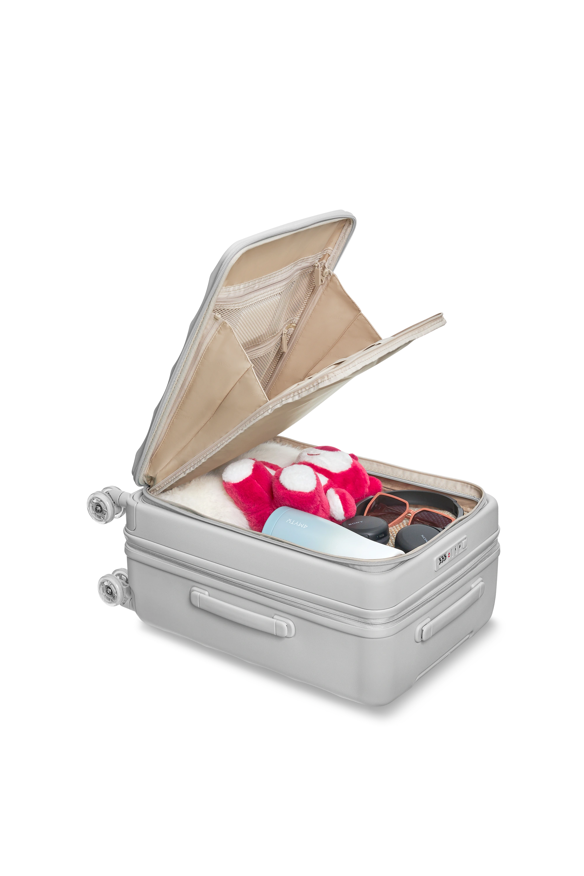 燃えるような赤のDomestic Tank Carry-On 