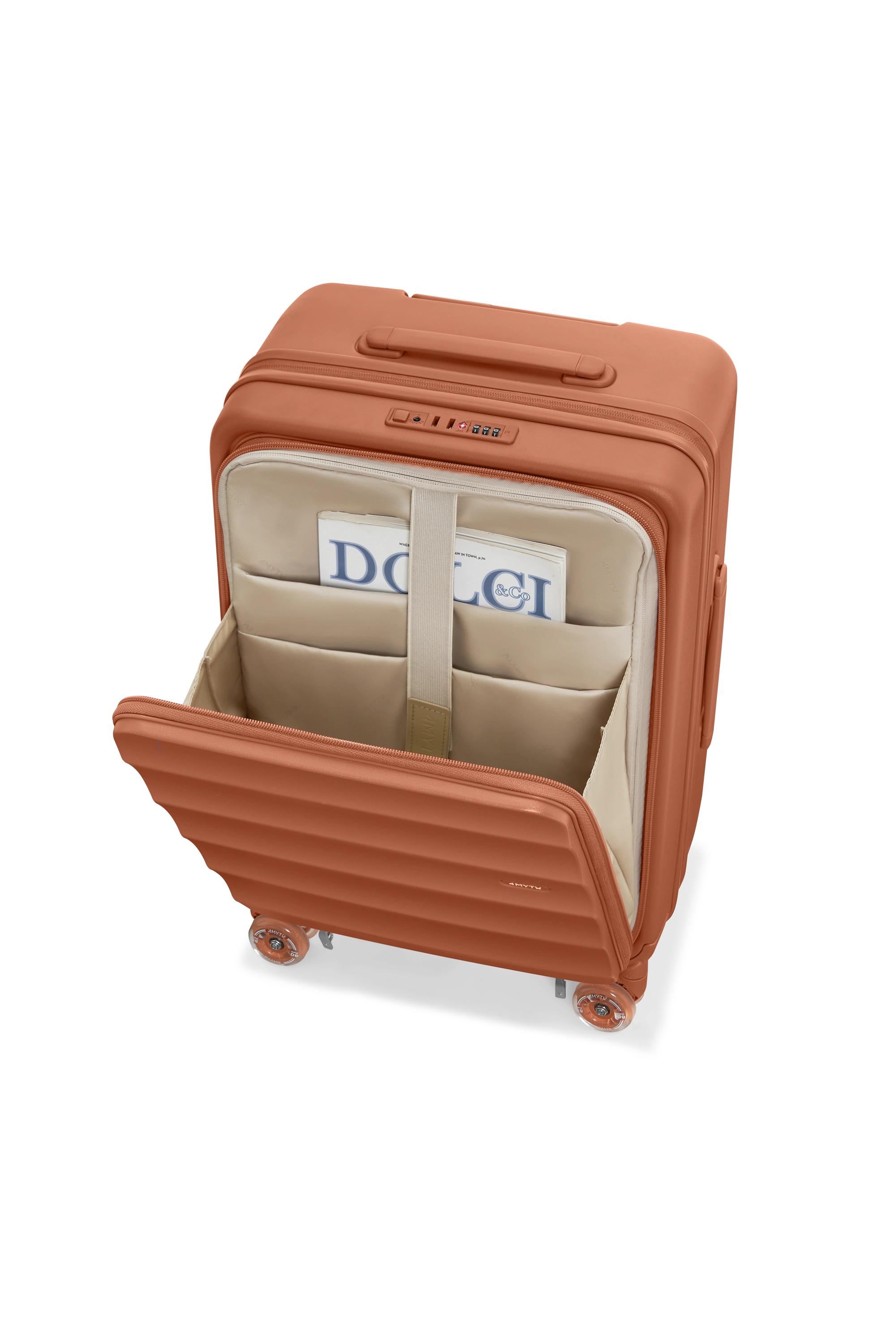 Der Domestic Tank Carry-On in feurigem Rot 