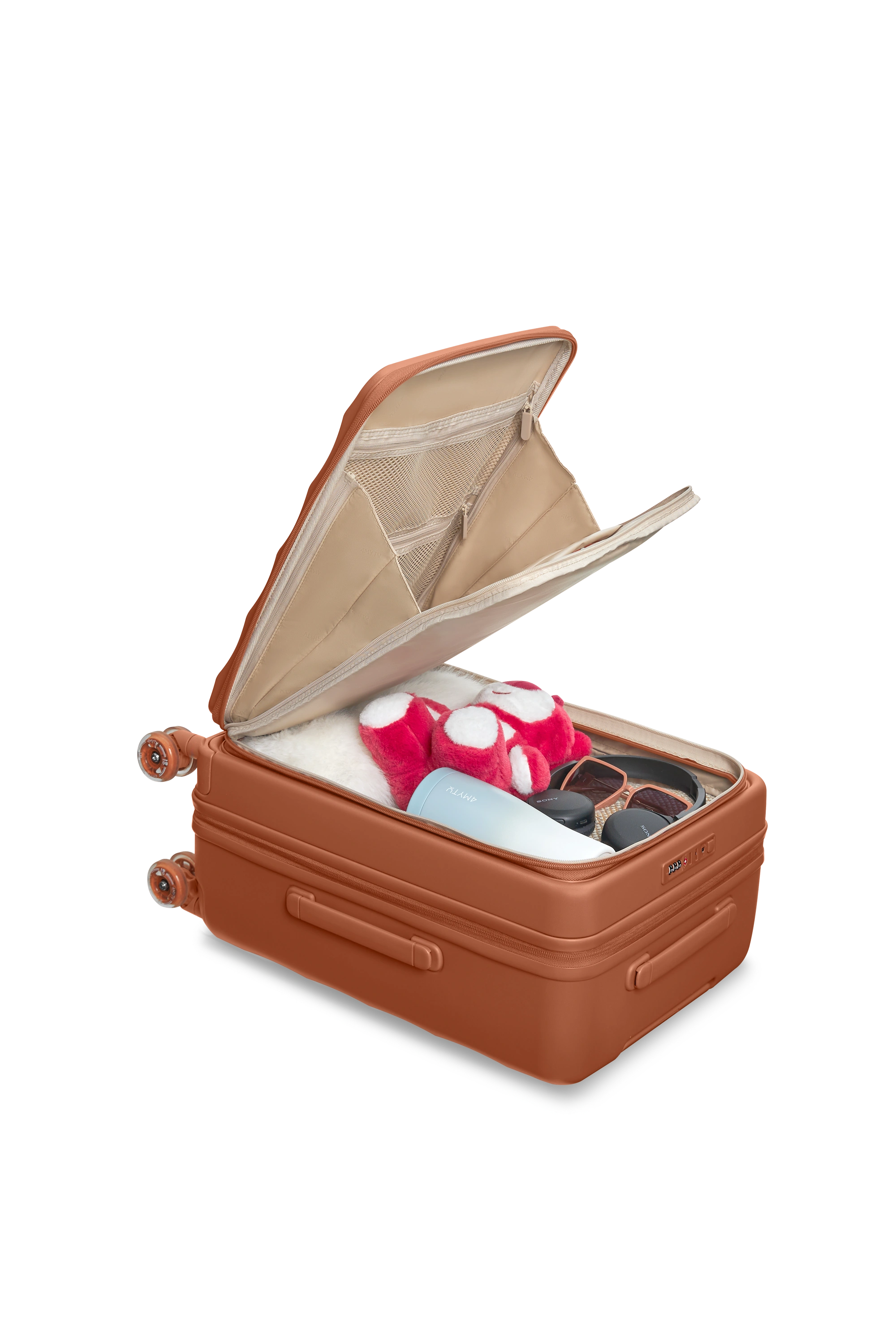 Der Domestic Tank Carry-On in feurigem Rot 