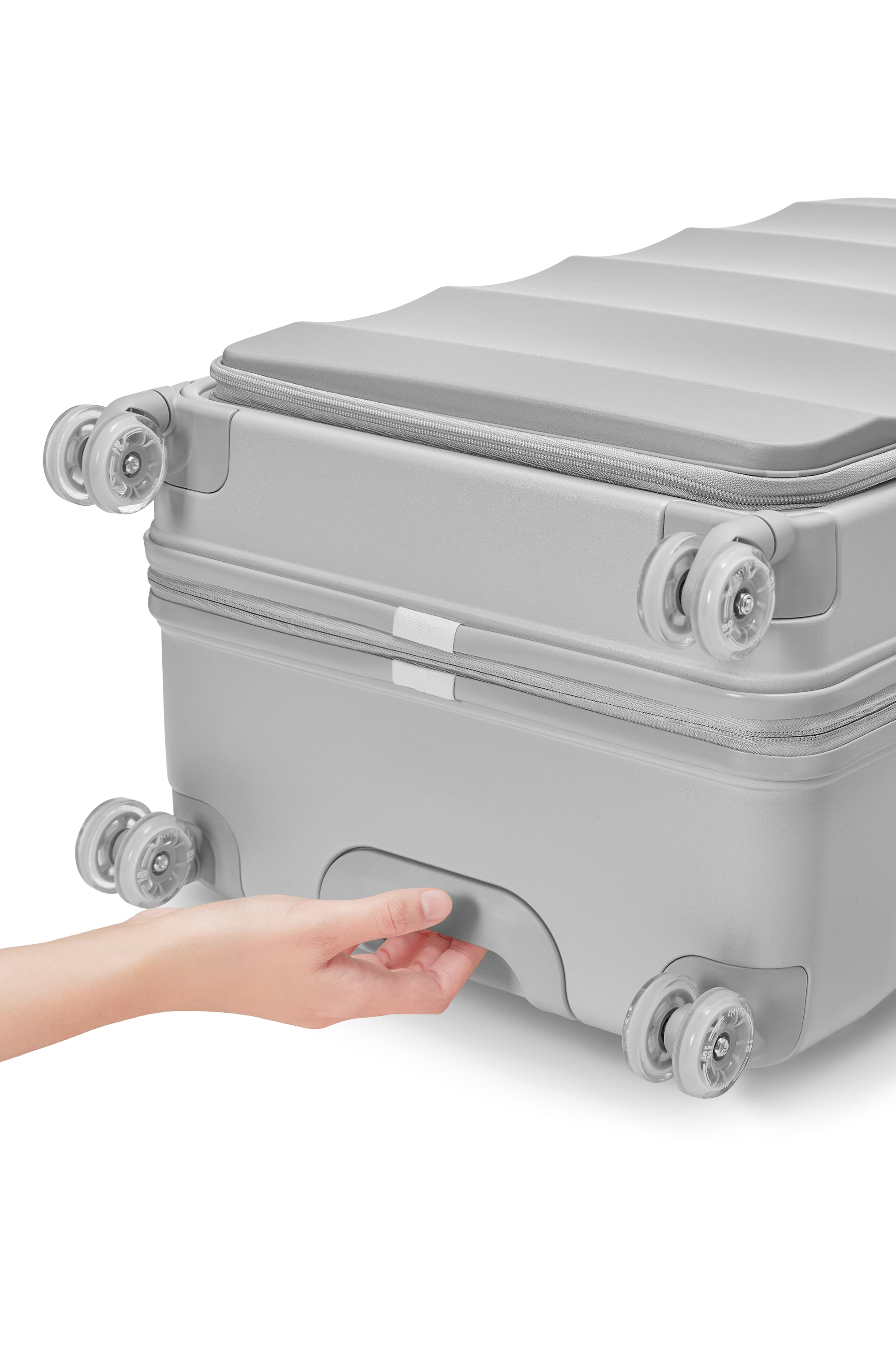 Die große Truhe in Mintgrün, 30"