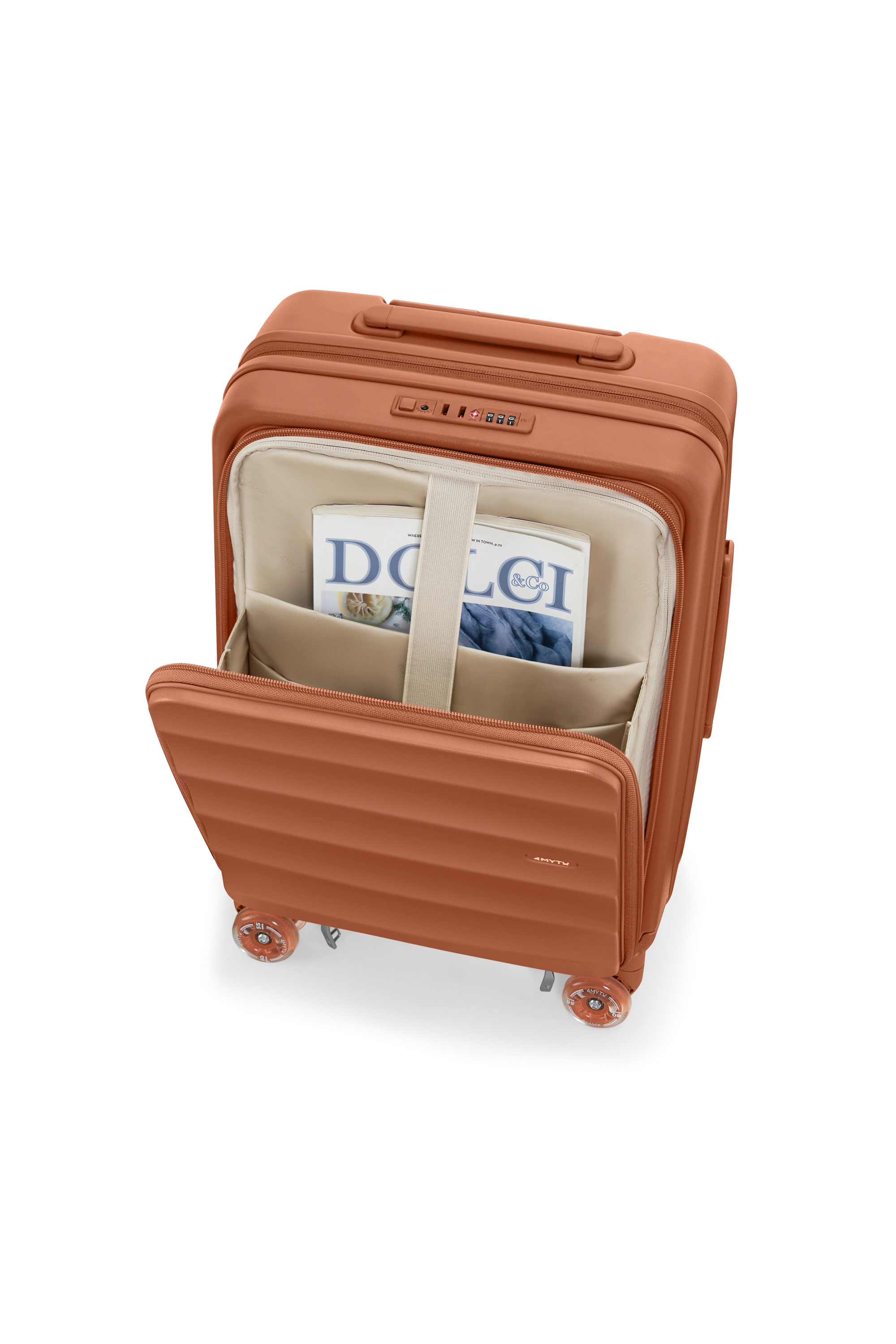 Tank Lite Carry-on in Warm Terracotta