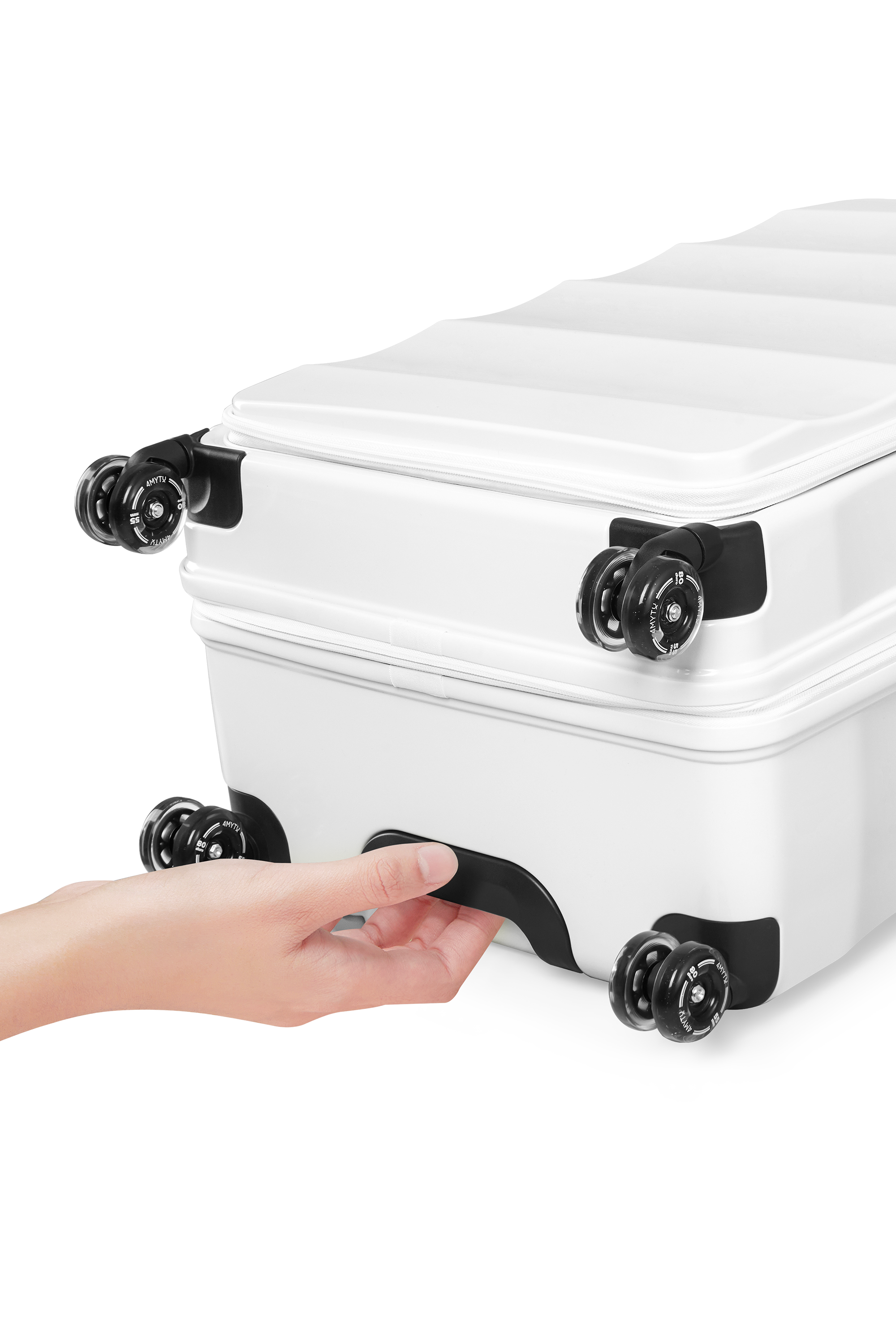 Tank Lite Max Trunk in Glossy White
