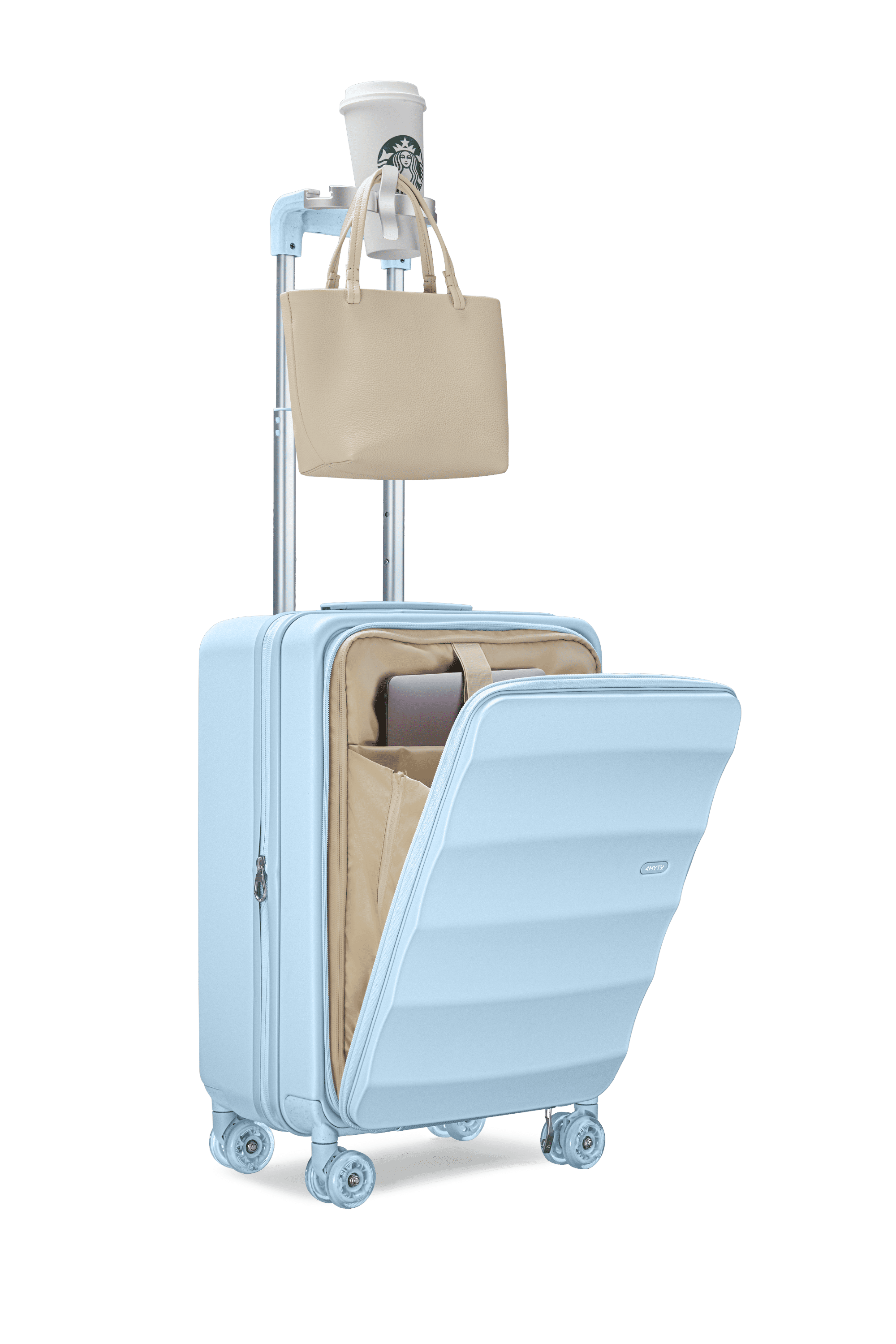 Tank Carry-On in Delicate Blue