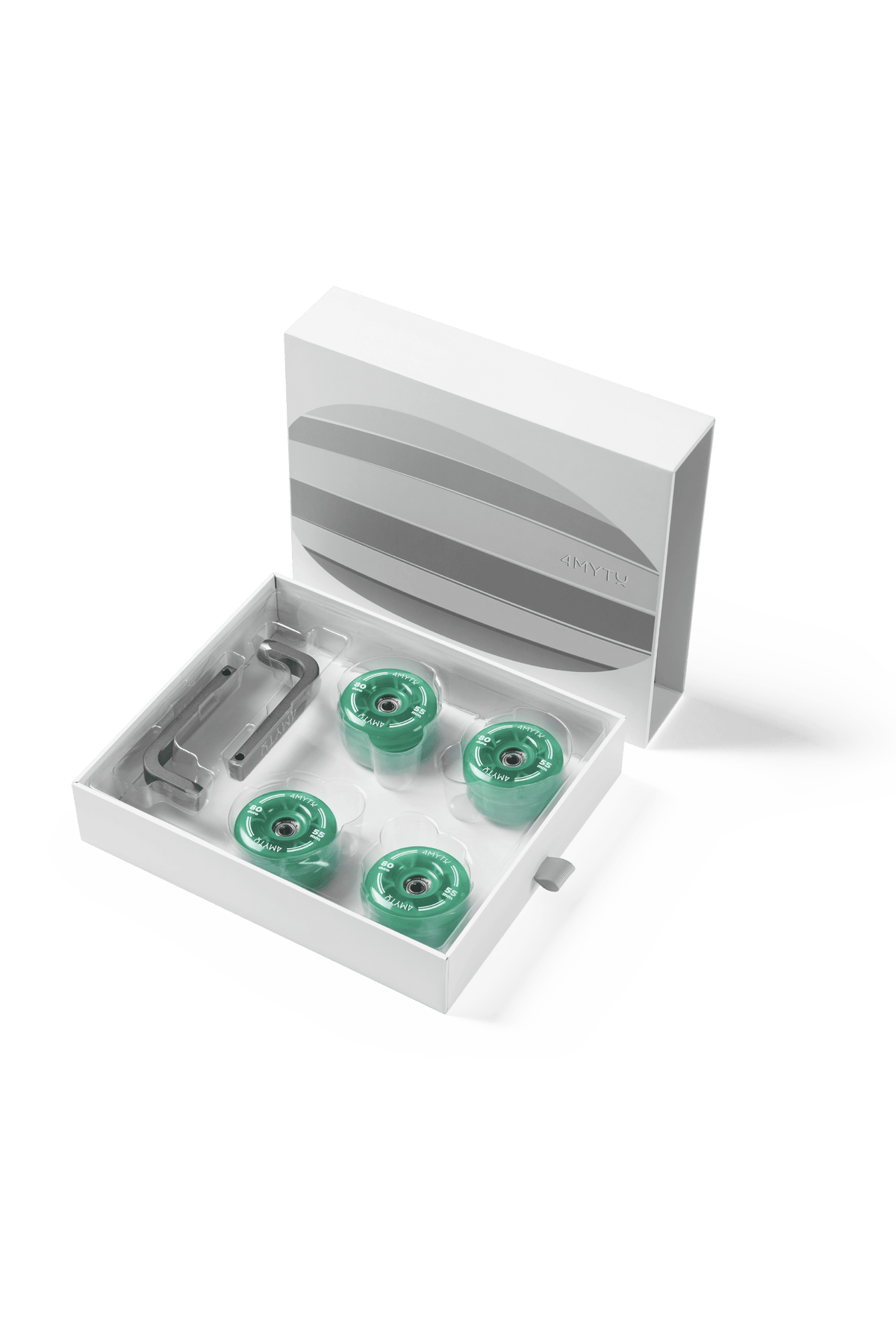 Palette Wheels in Forest Green | Replacement Luggage Wheels | 4MYTU