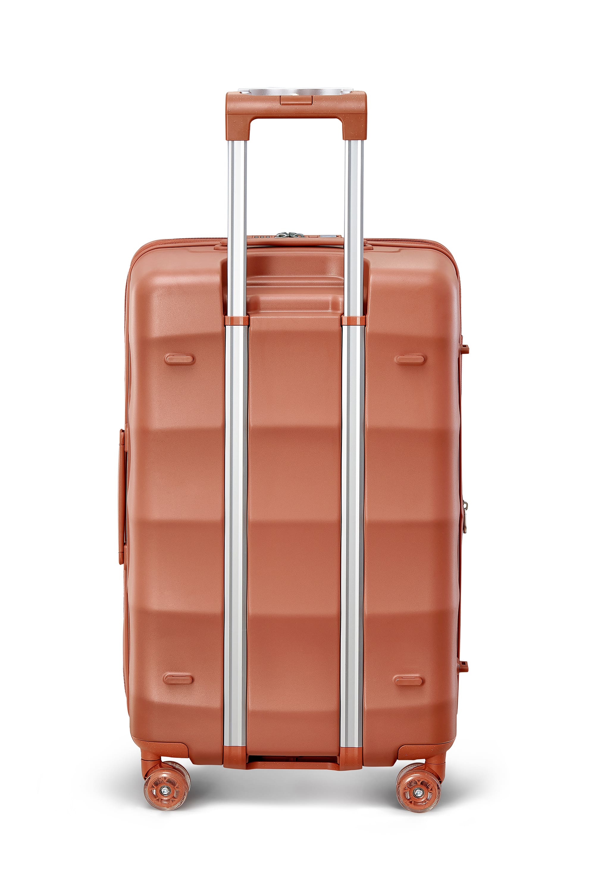 Classic Suitcases in Fiery Red