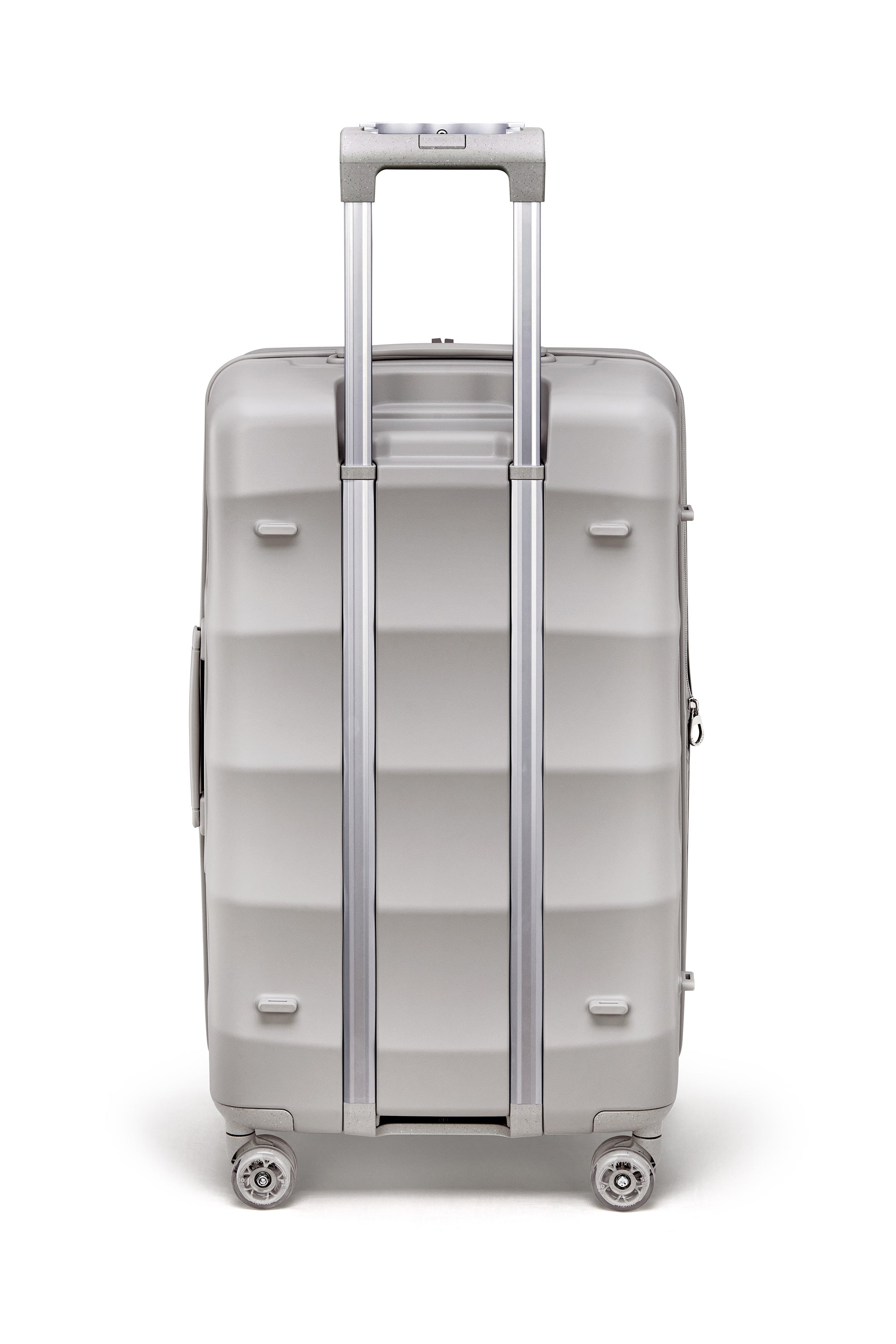 4MYTU Tank Carry-On suitcase in Harbor Mist color featuring a durable hardshell design.