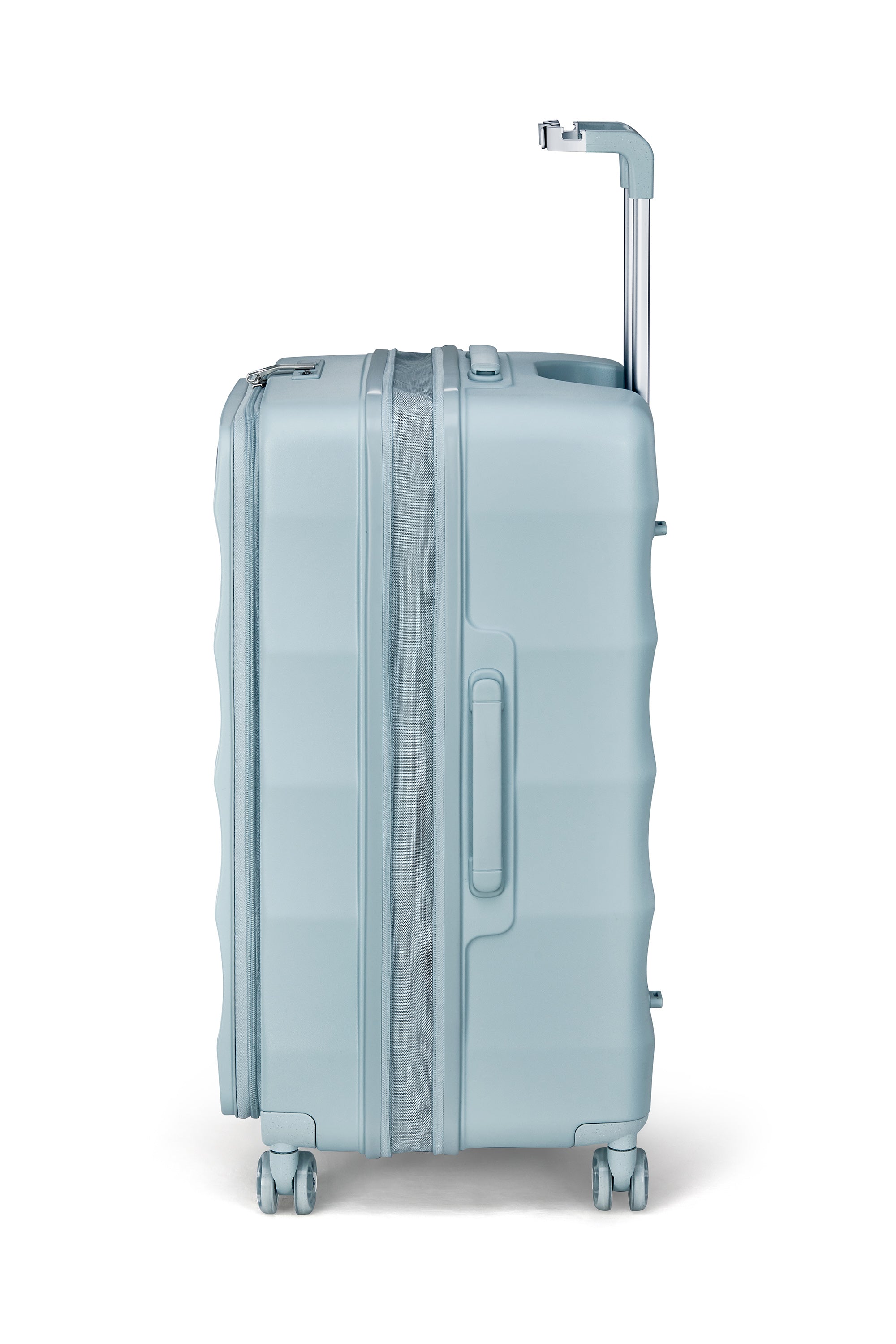 Tank Suitcases in Delicate Blue