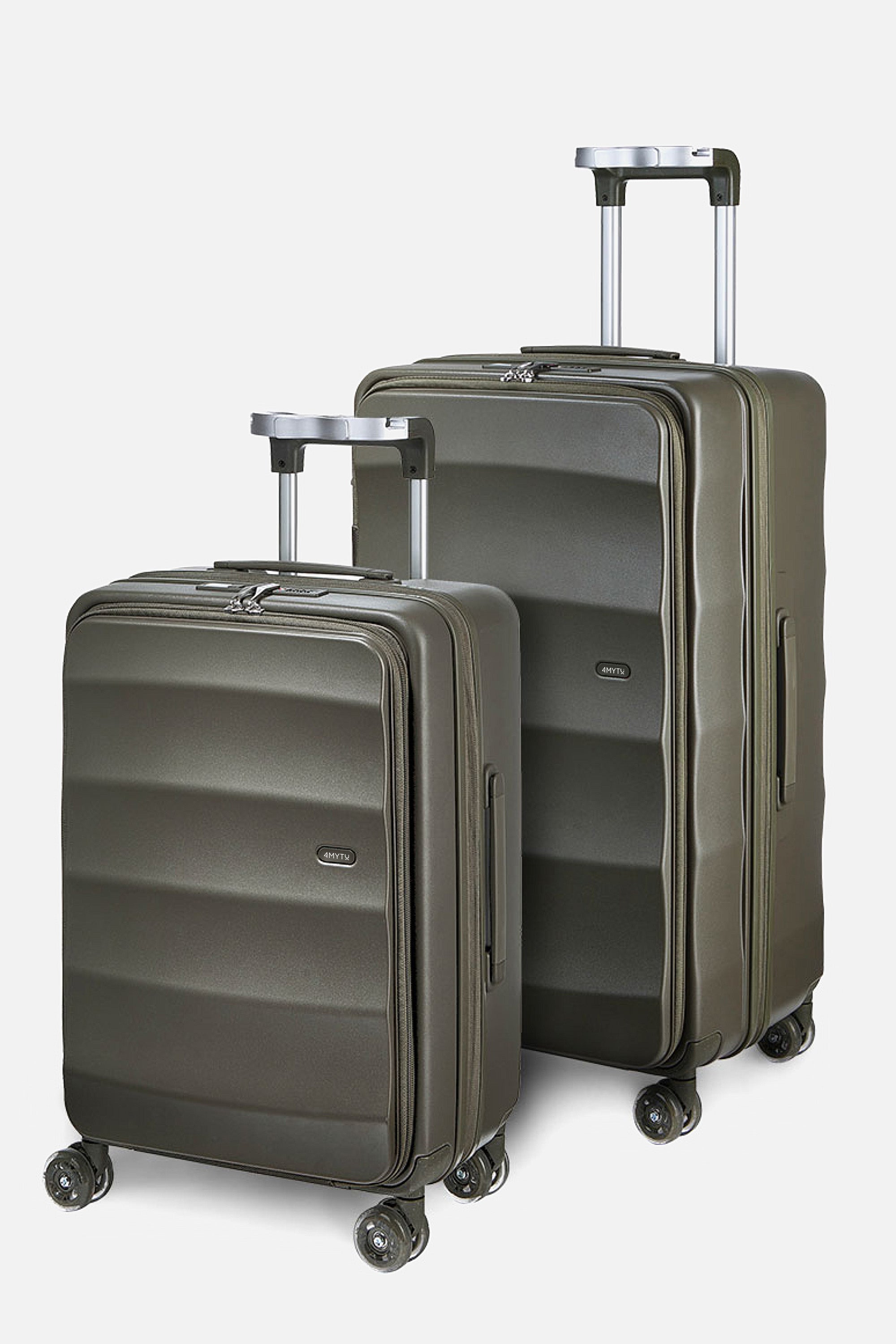 Tank Suitcases in Aspen Green