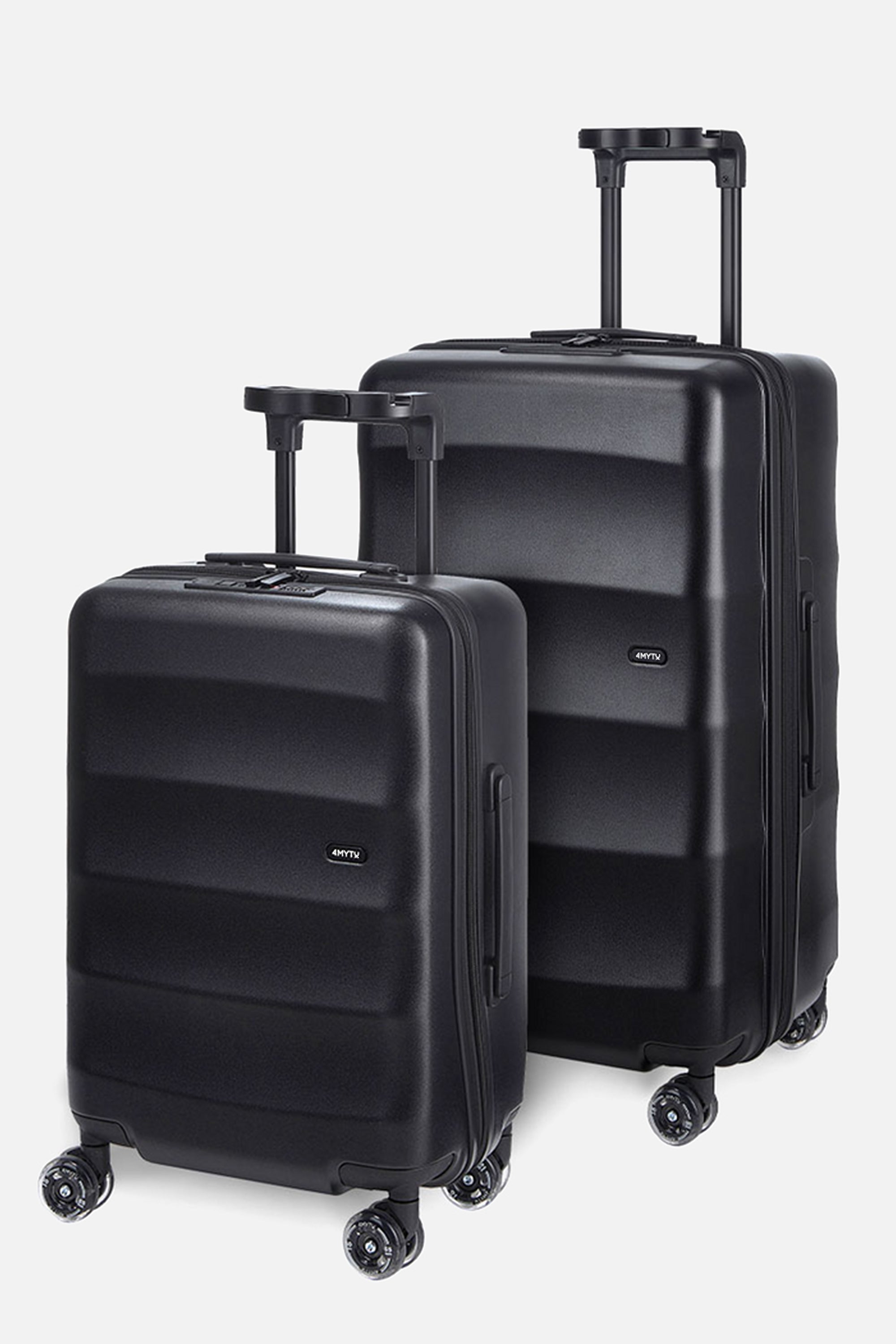 Classic Suitcases in Jet Black