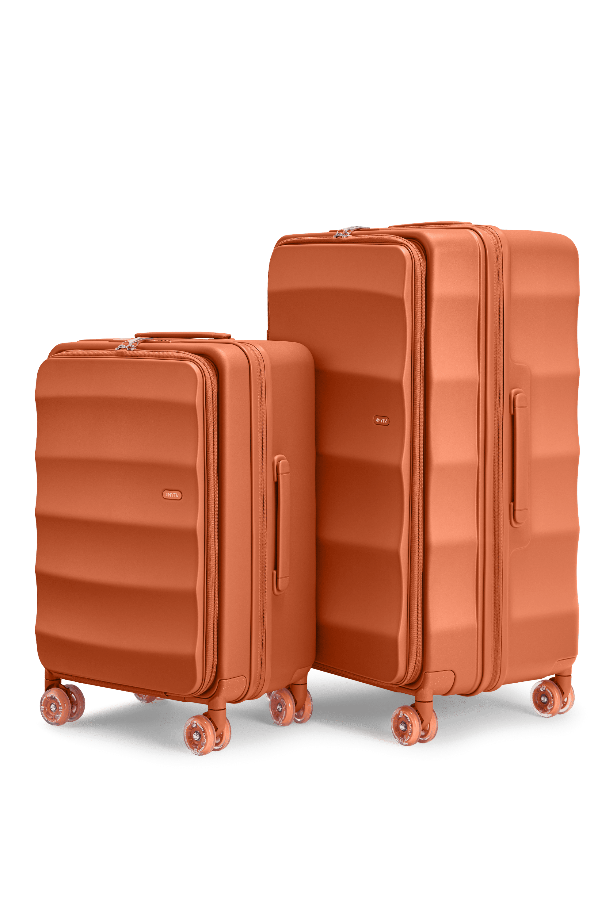 Max Tank Suitcases in Fiery Red